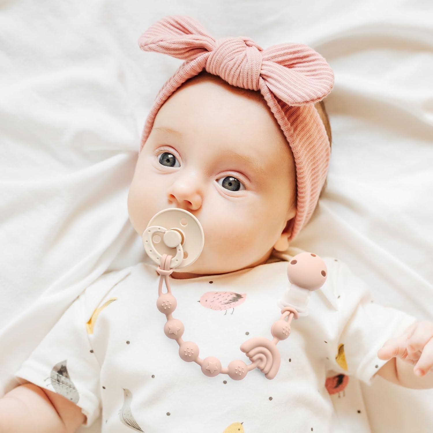 Clip de Chupete para Bebé Andy Bear Set de 3 Silicona