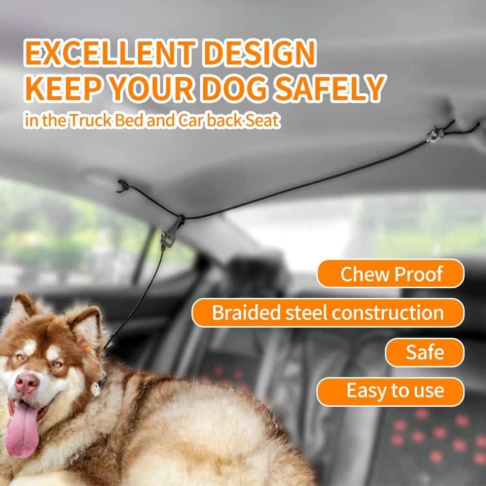 Cinturón de Seguridad para Perros Mi Metty 1.52 m Acero Inoxidable