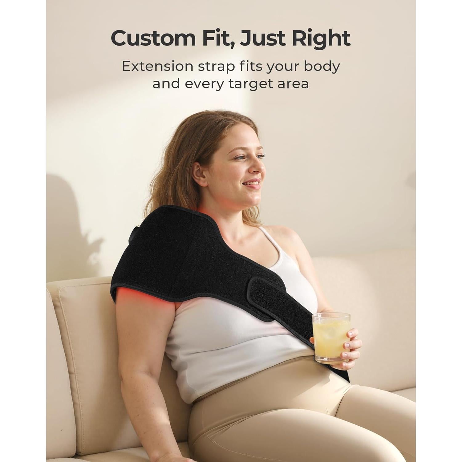 Almohadilla de Terapia de Luz Roja XASLA 660nm 850nm Inalámbrica