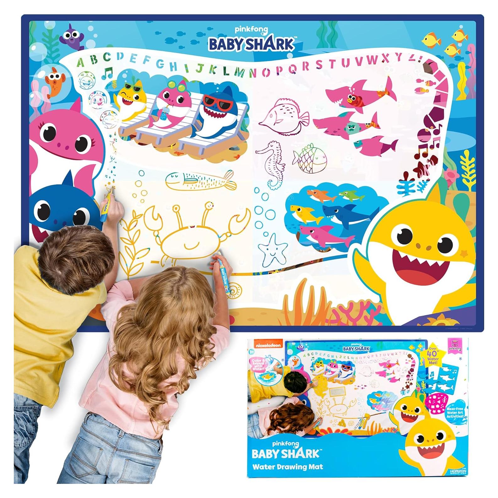 Alfombra de Dibujo con Agua Baby Shark Horizon 101.6 cm