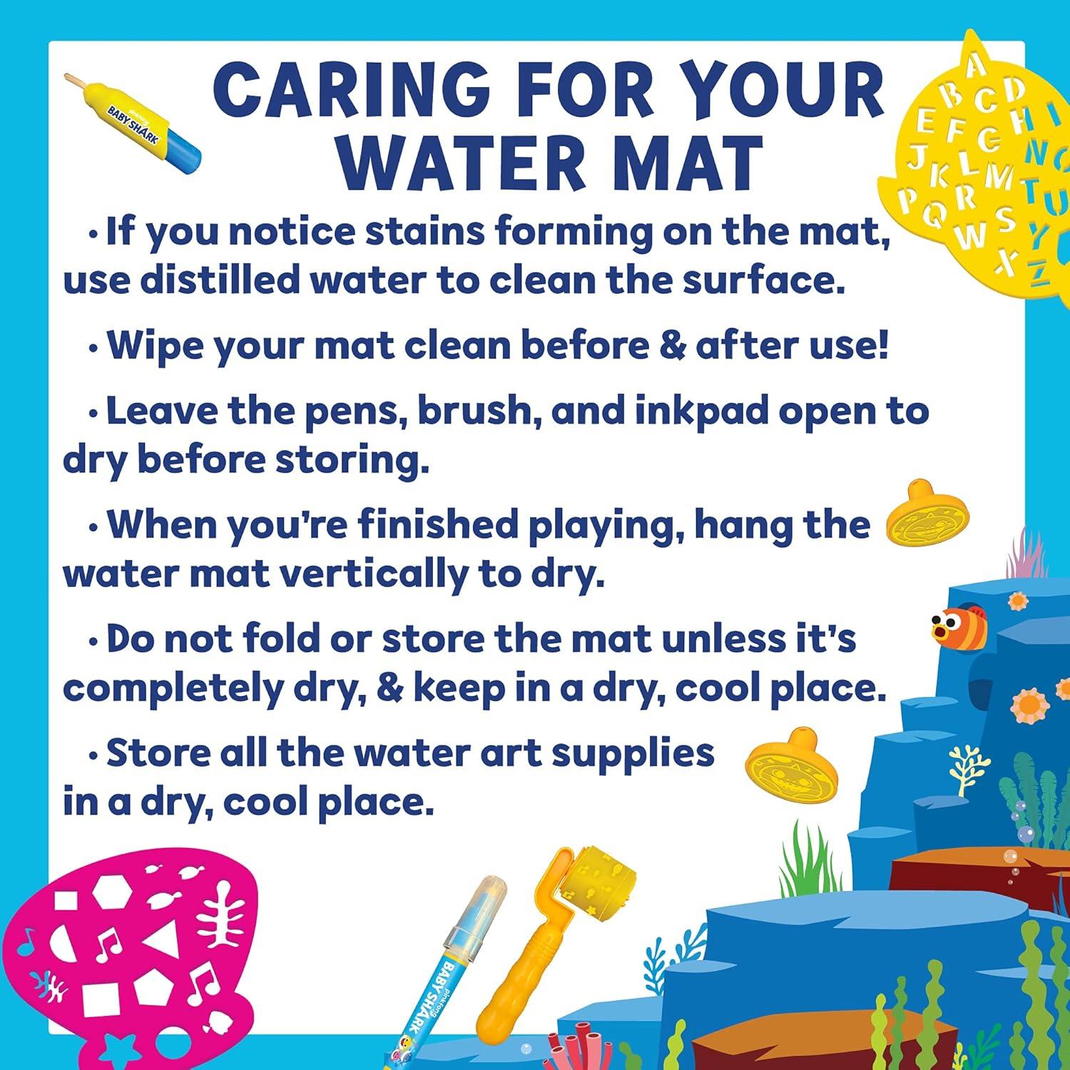 Alfombra de Dibujo con Agua Baby Shark Horizon 101.6 cm