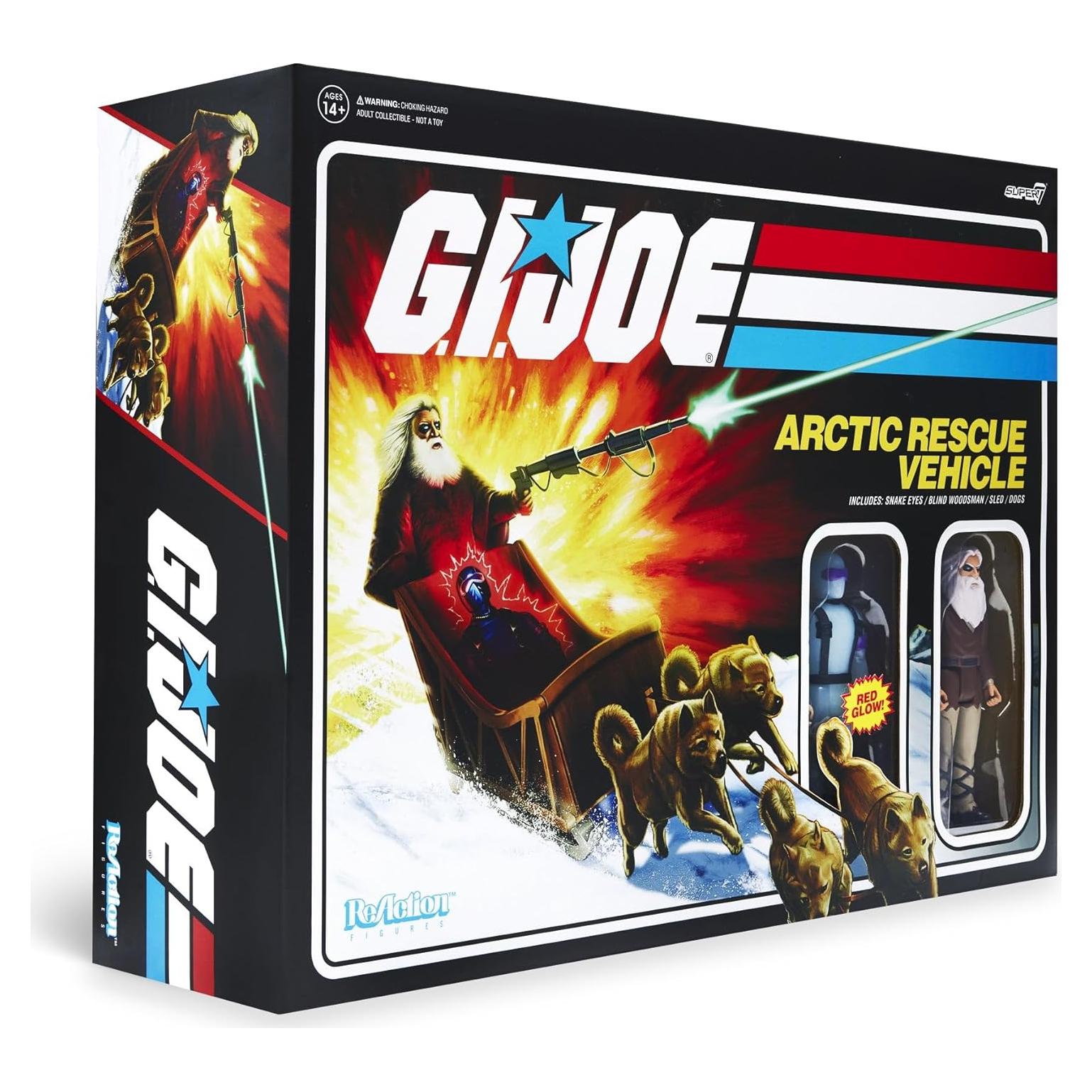 Figuras de Acción G.I. Joe Super7 - Rescate Ártico Snake Eyes