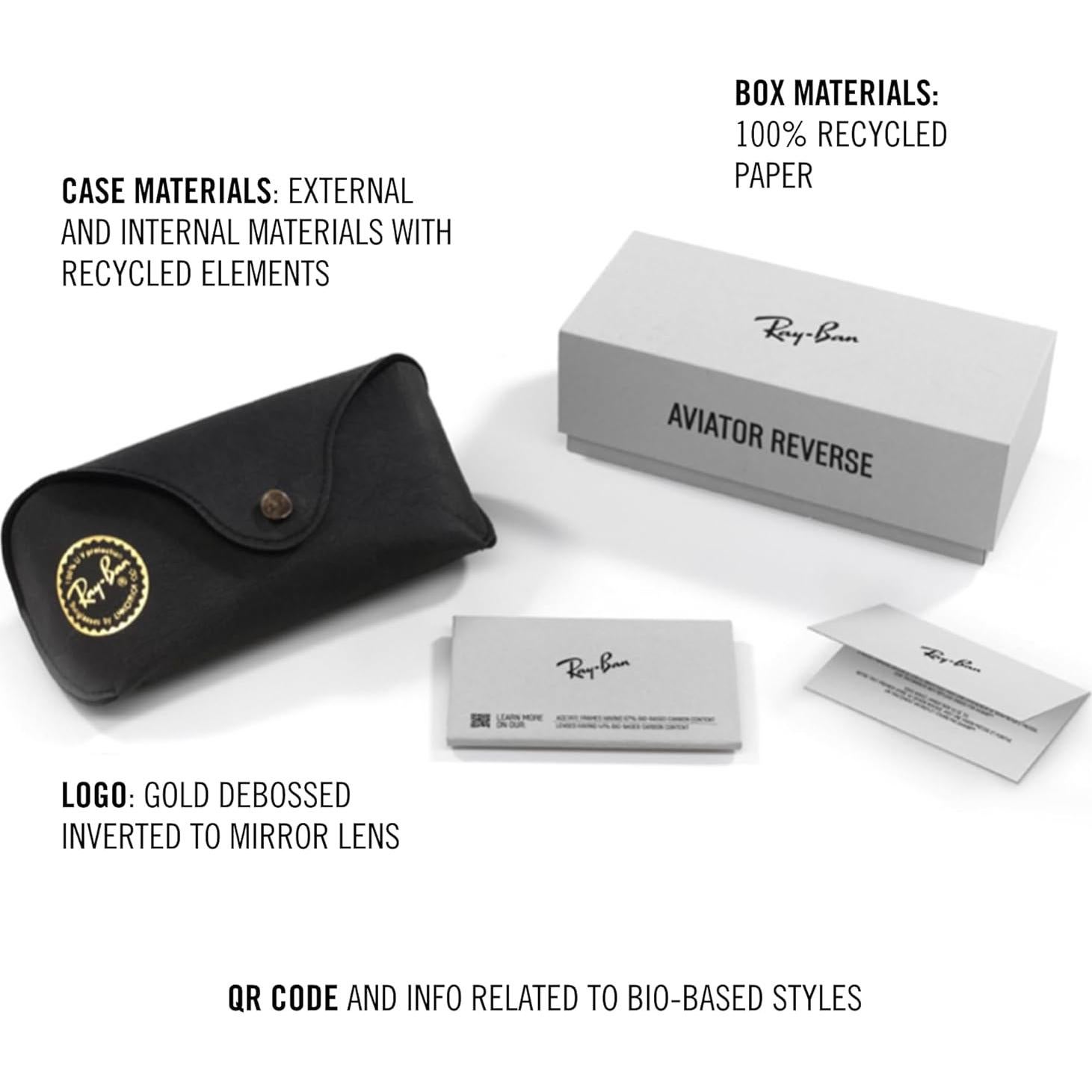 Gafas de sol Ray-Ban RBR0502S Wayfarer Reverse Naranja 50mm