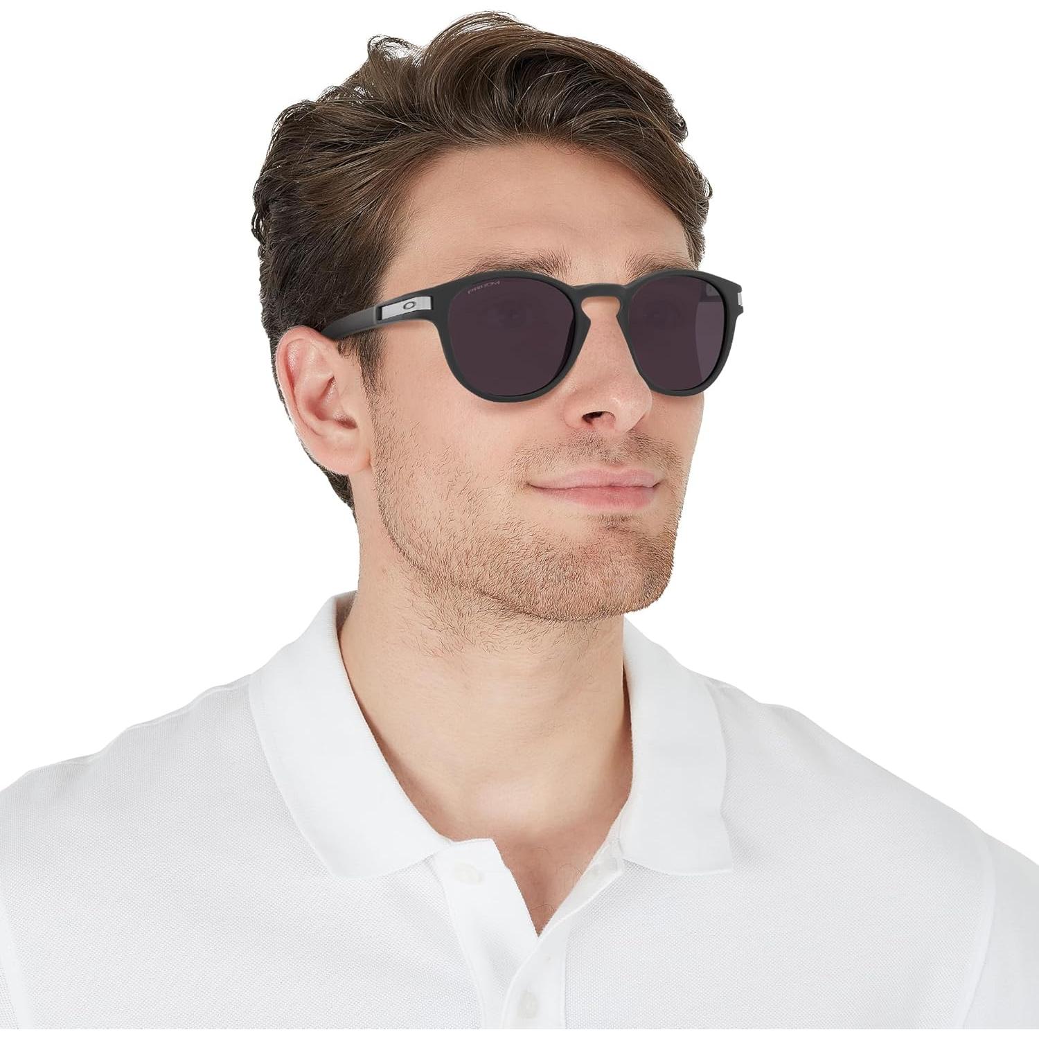 Gafas de sol Ovaladas Oakley Latch OO9265 Carbono Mate 53mm