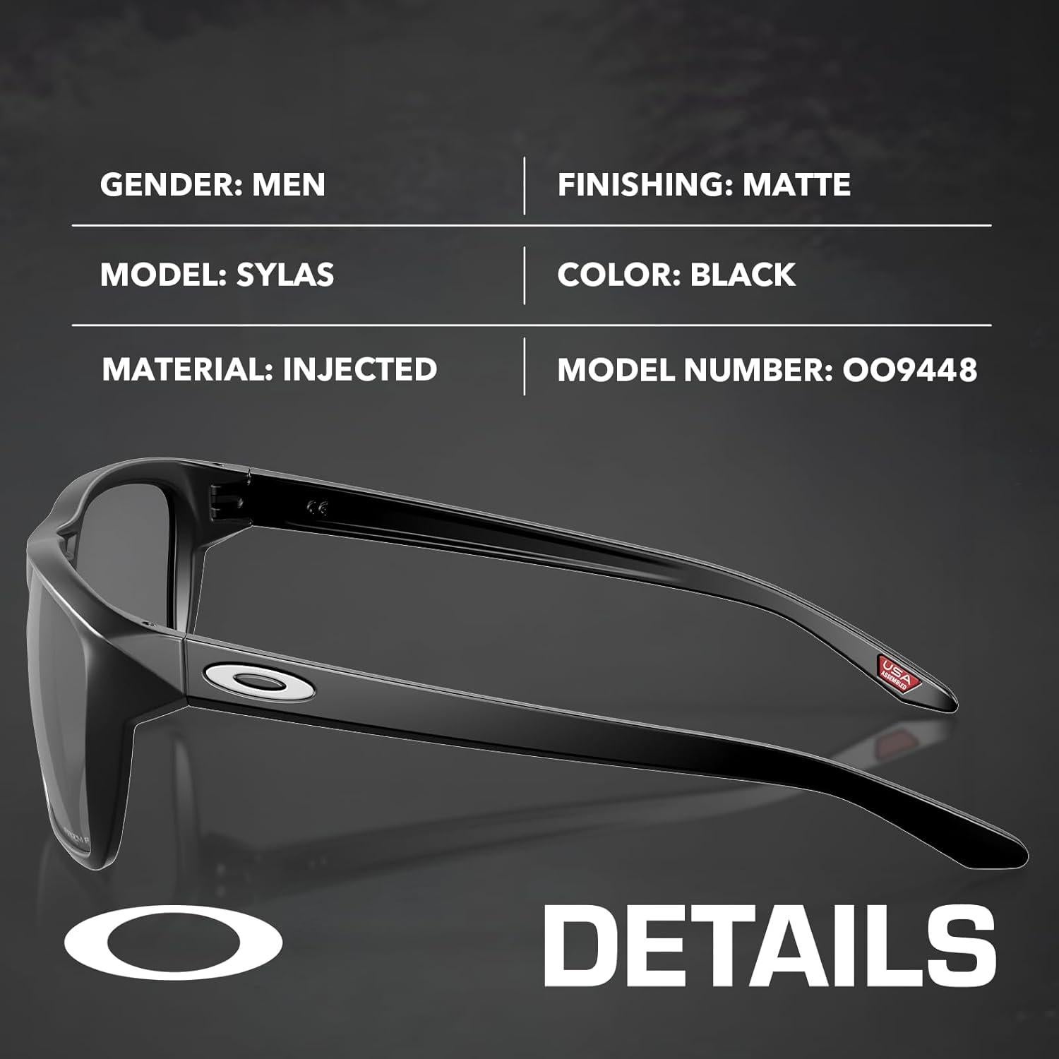 Gafas de Sol Oakley Silas OO9448 Prizm Negro Polarizado