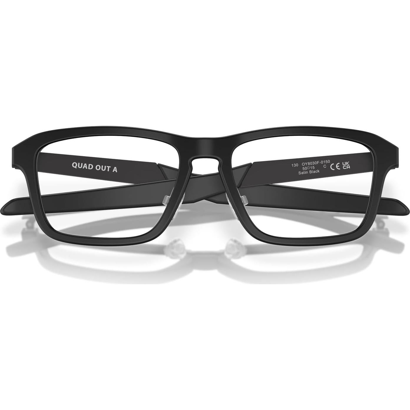 Montura de Gafas para Niños Oakley OY8030F Negra 48mm