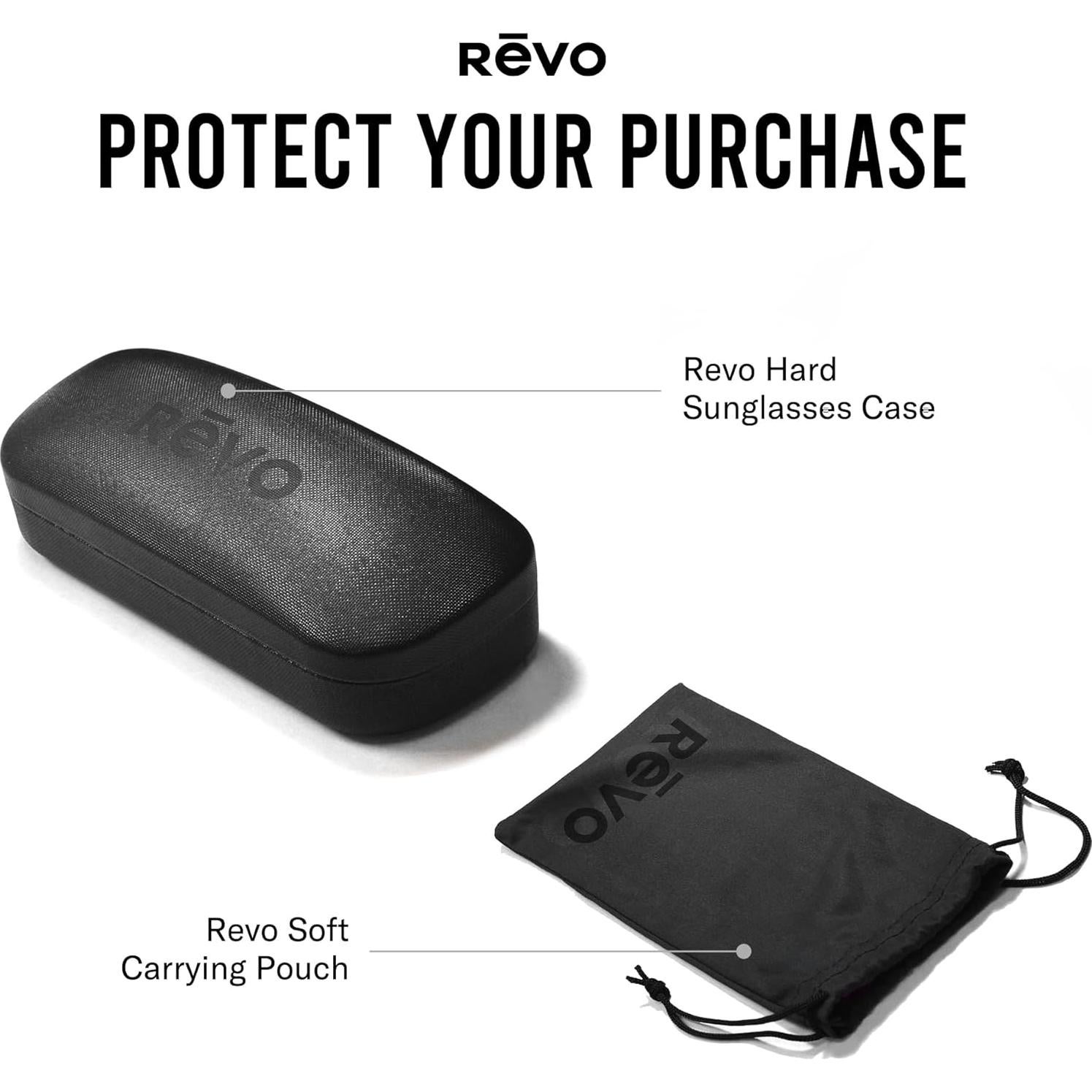 Arnés de Gafas Revo RE 4071 Polarizadas Azul Agua