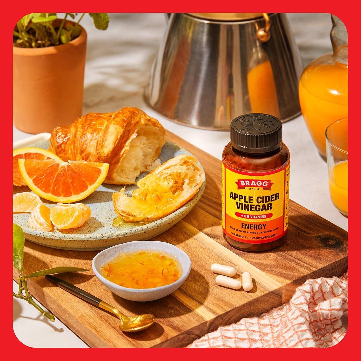 Cápsulas de Vinagre de Sidra de Manzana Bragg 90 Unidades