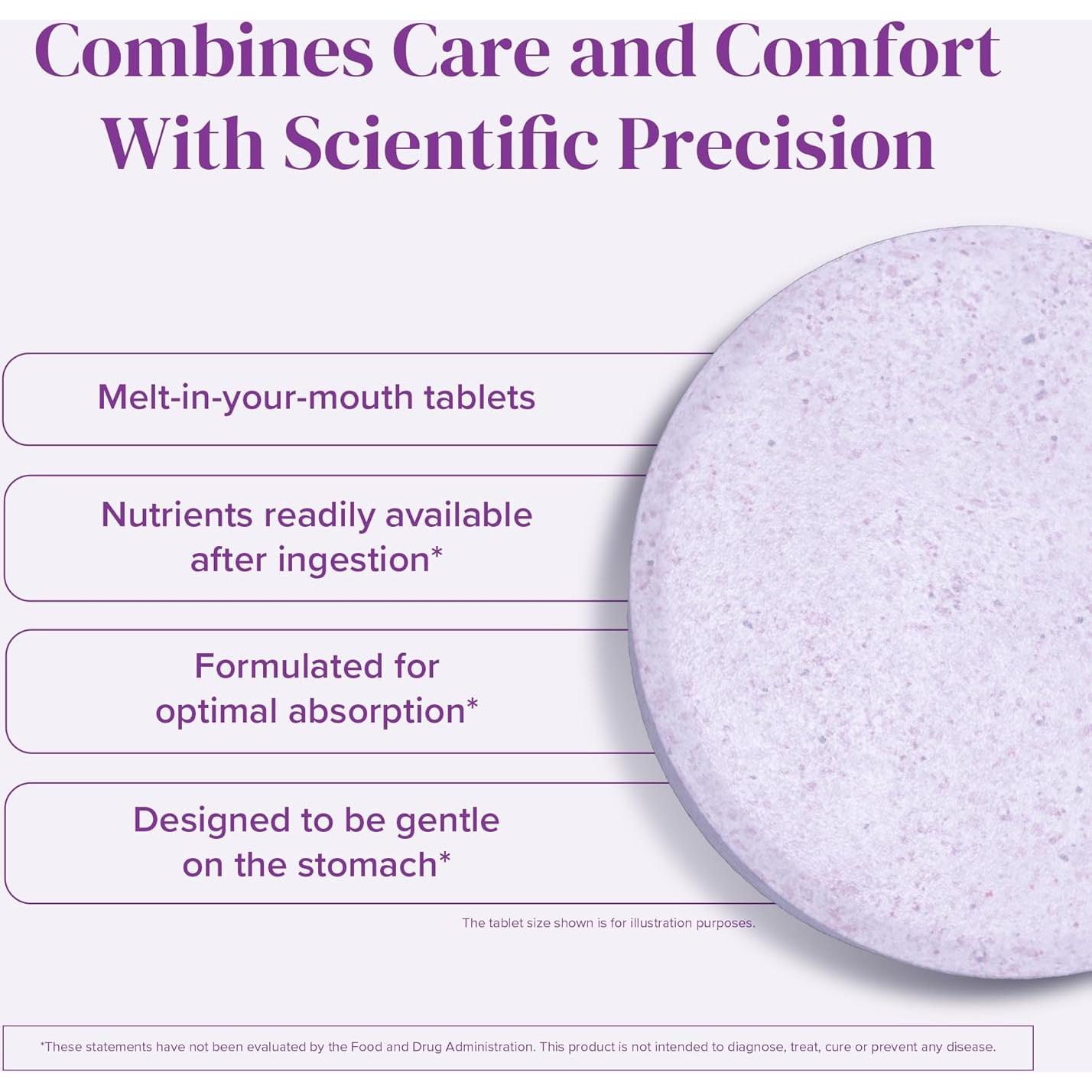 Multivitamina Bariátrica BariMelts con Hierro 60 Tabletas Arándano