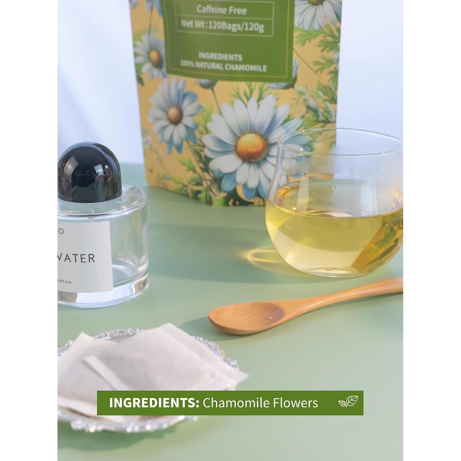 Té de Manzanilla HYNTMYT 120 Bolsitas 1g Naturales Sin Cafeína