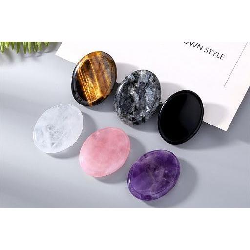 Conjunto de Piedras de Preocupación YATOJUZI 4PCS 7 Chakras