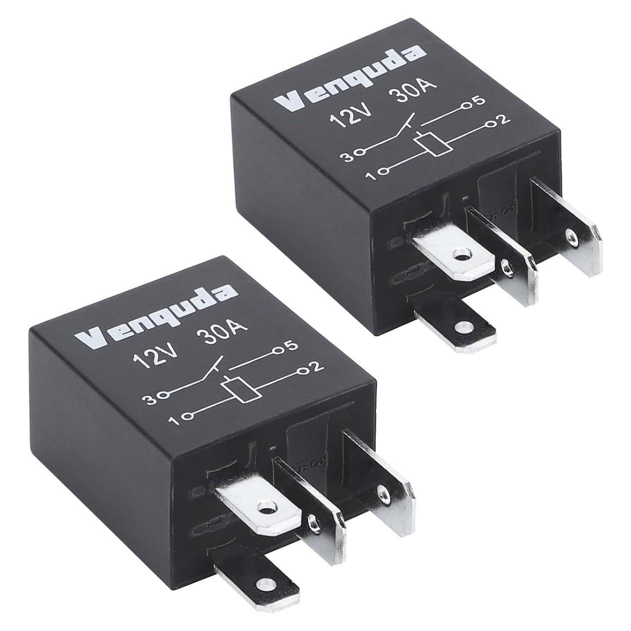 Relé 4 Pines 12V 30A Zhenbaoshop Universal Multiusos