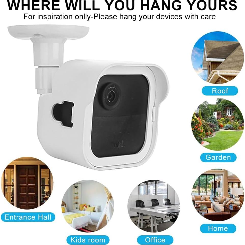 Soporte de Pared KJRIVER para Cámara Blink Outdoor 3/4 Gen - Impermeable