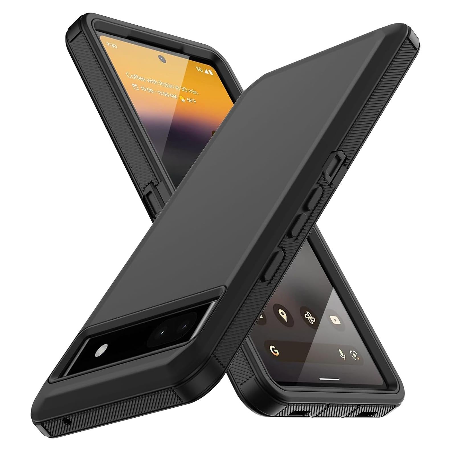 Funda para Google Pixel 6A Aimoll-88, alta resistencia, negra