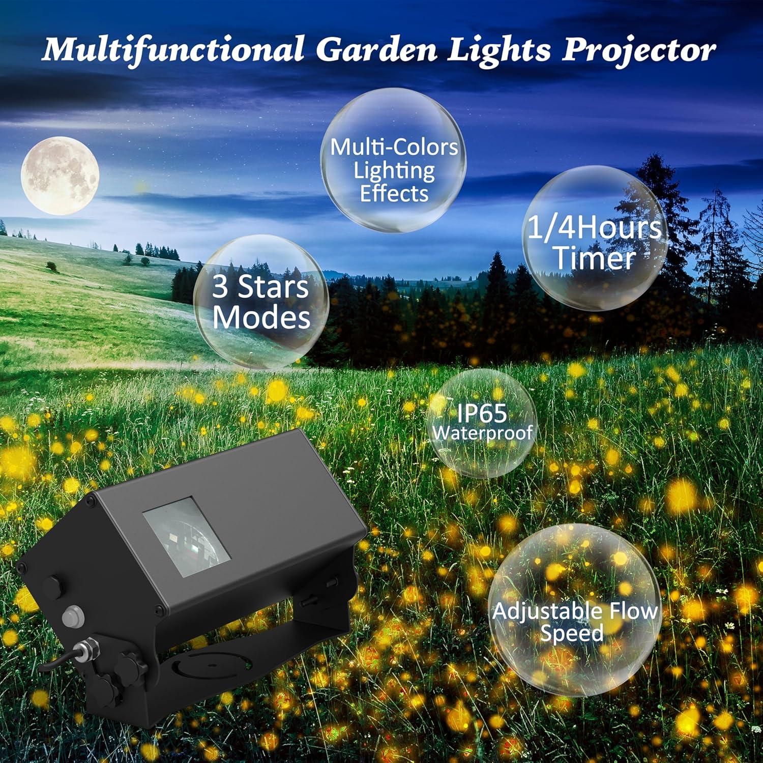 Proyector de Luces Lásers AIRIVO GY-01A 5 Colores IP65