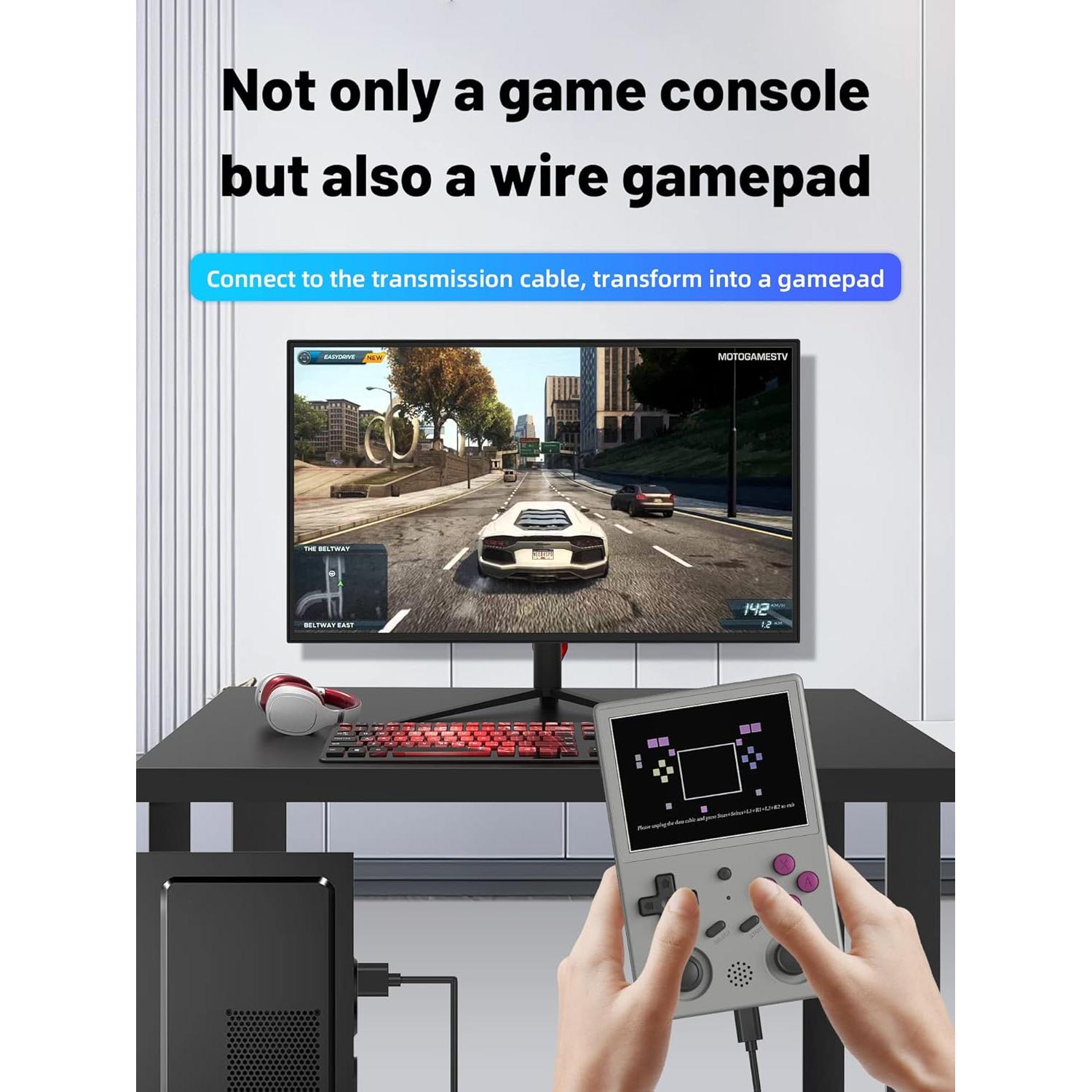 Consola de Juegos Portátil Anbernic RG353V - Android 11, 4452 Juegos