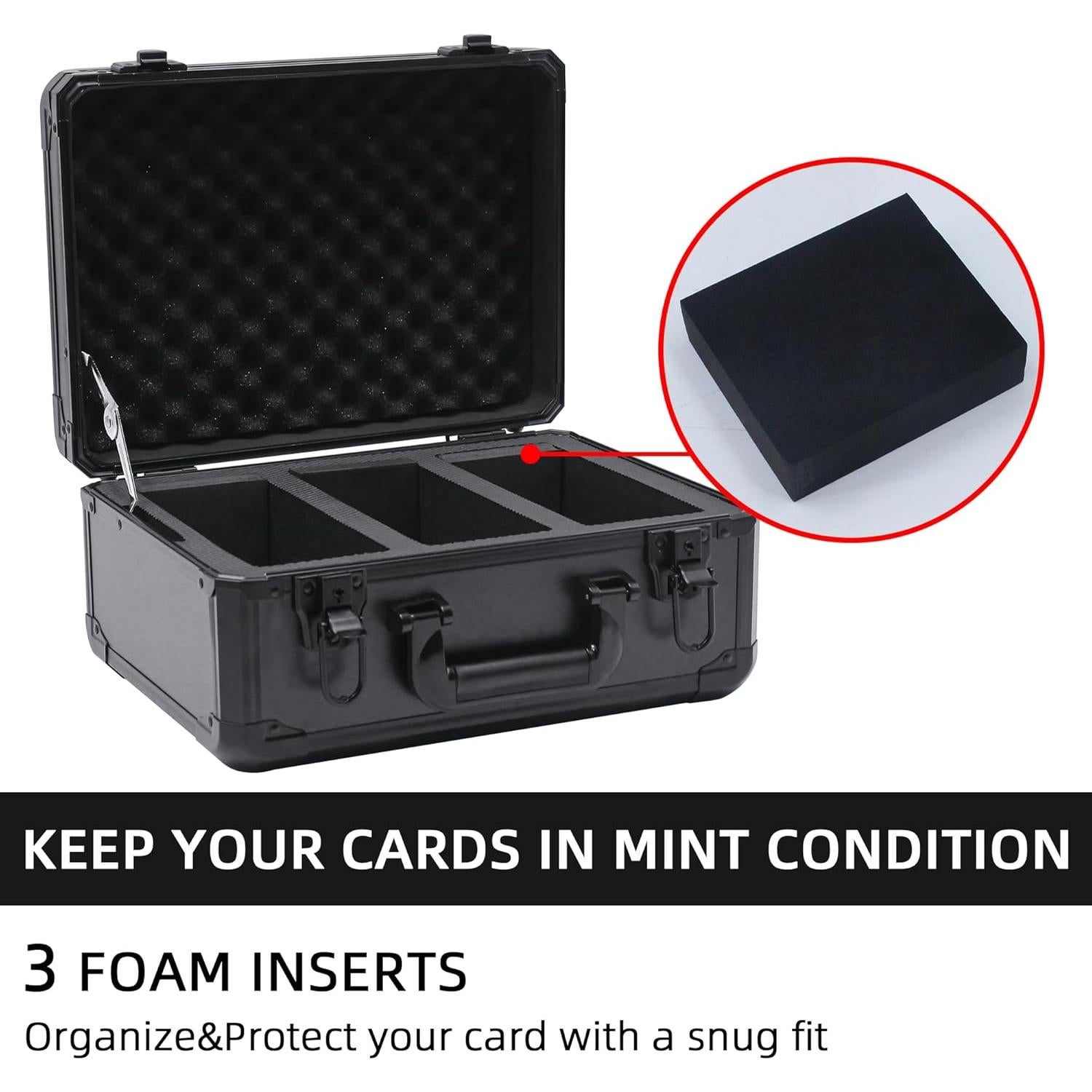 Caja de Almacenamiento de Cartas UHZBTEC Negra 36x28.5x18 cm