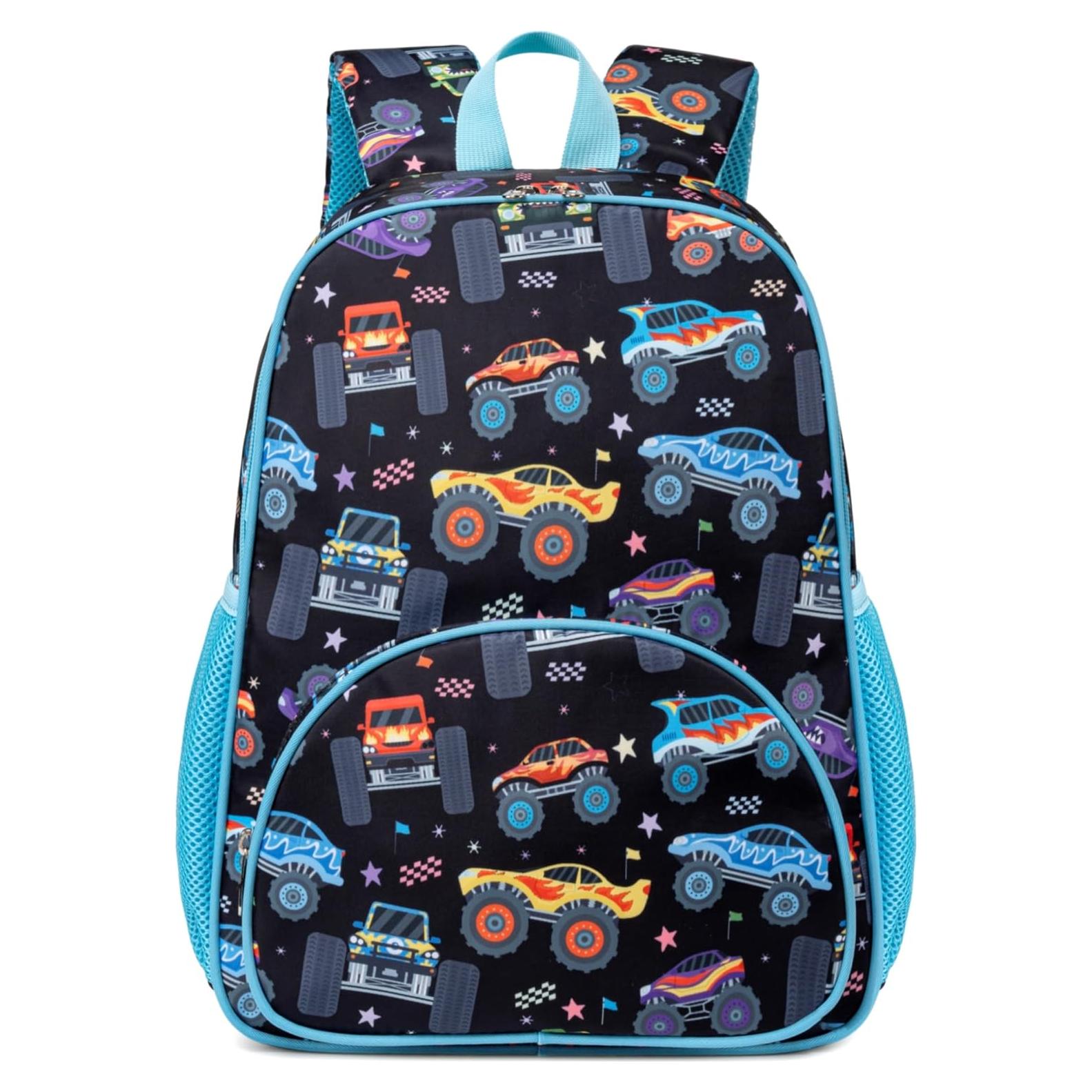 Mochila Escolar para Niños 15" Loidou Camión Azul 13L