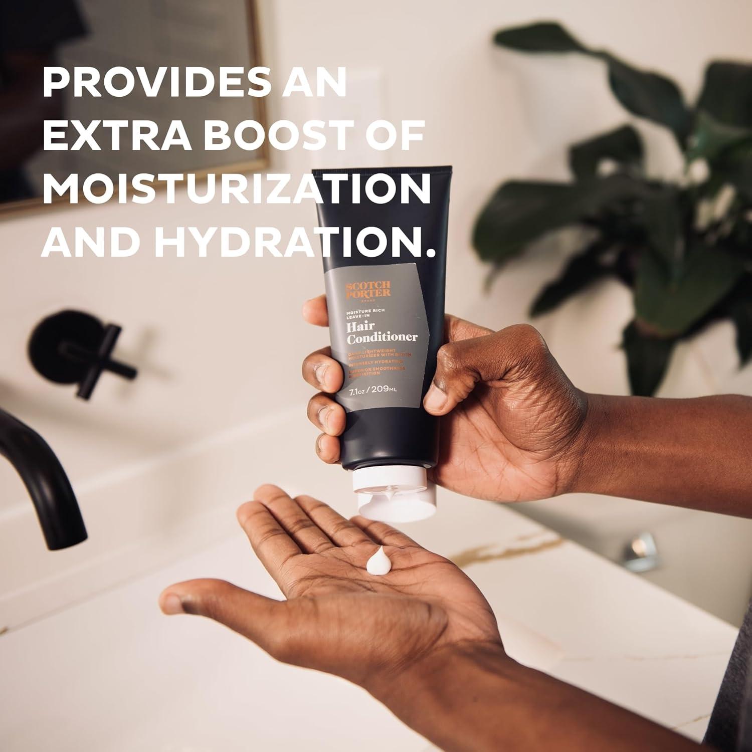 Acondicionador Leave-In Scotch Porter 200g para Cabello Rizado