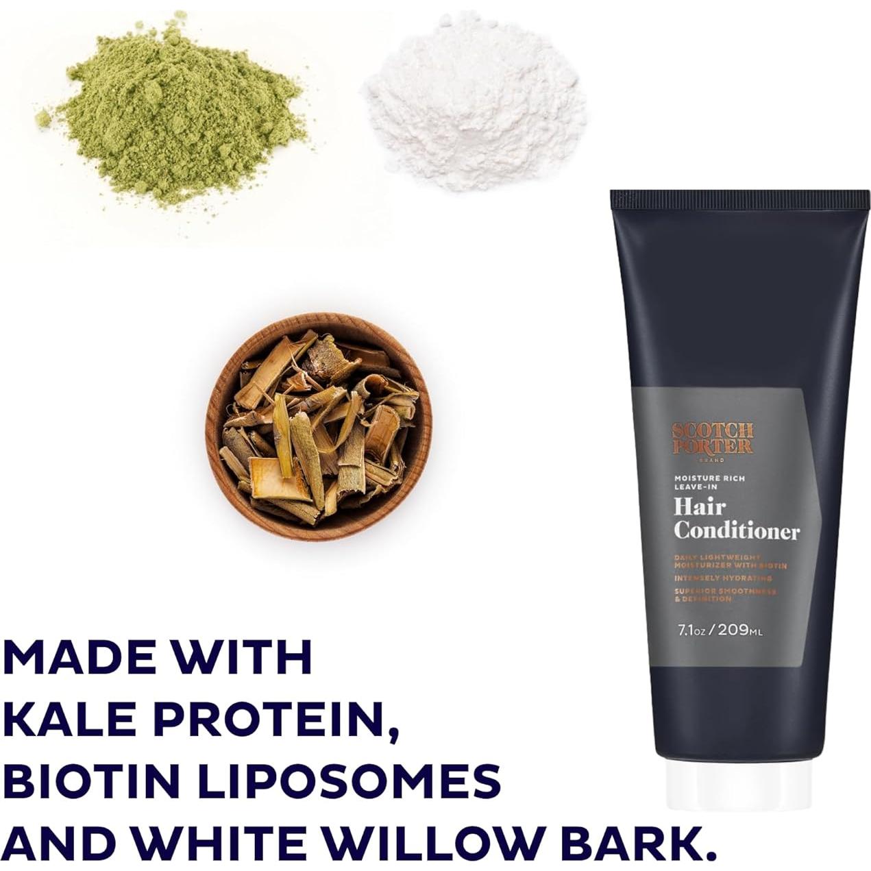 Acondicionador Leave-In Scotch Porter 200g para Cabello Rizado