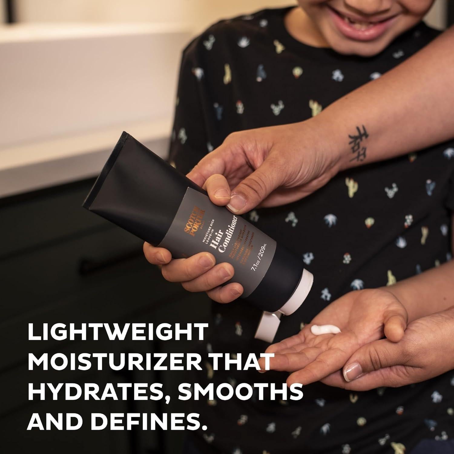 Acondicionador Leave-In Scotch Porter 200g para Cabello Rizado