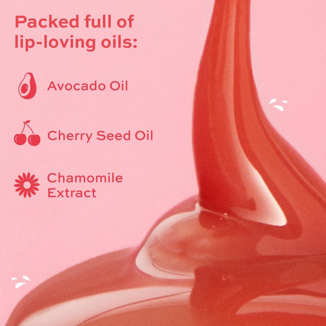 Bálsamo Labial Revolution Beauty Juicy Peptide Hielo Claro 7.93 ml