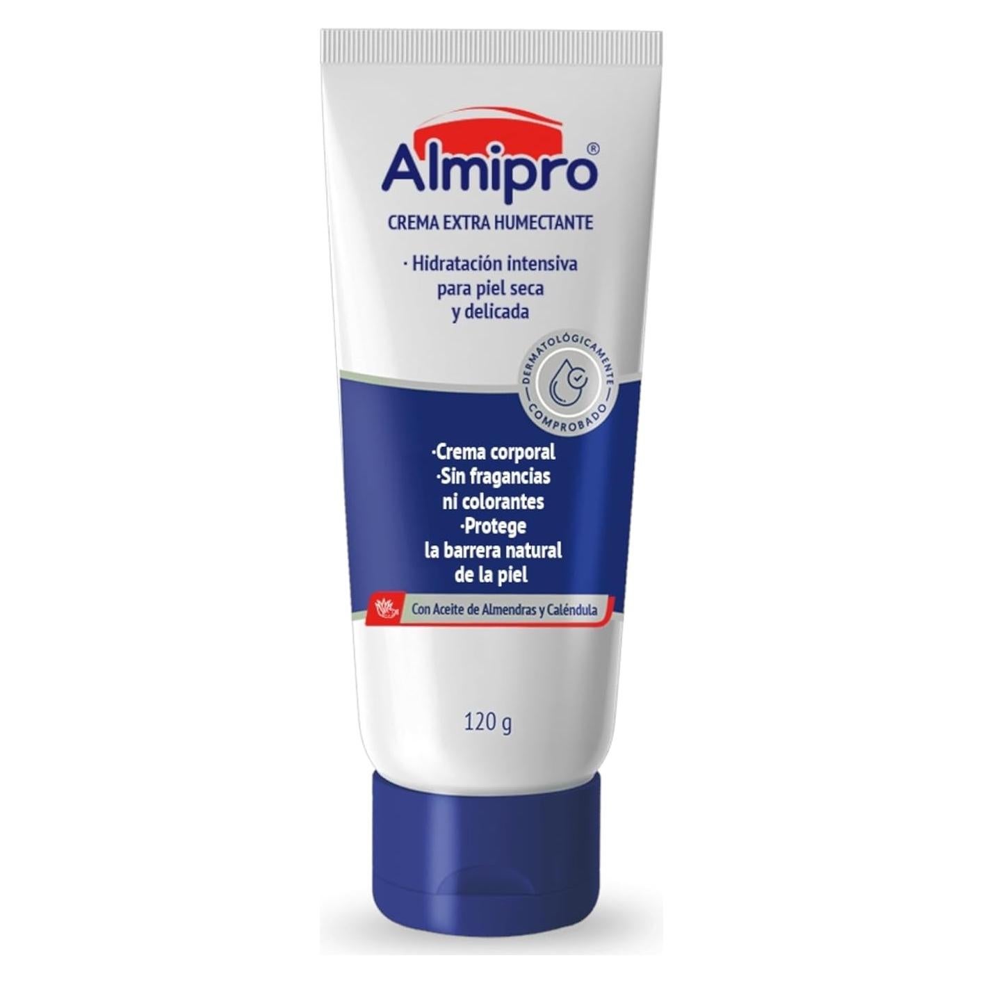 Crema Hidratante Extra Almipro 120g Piel Seca y Delicada