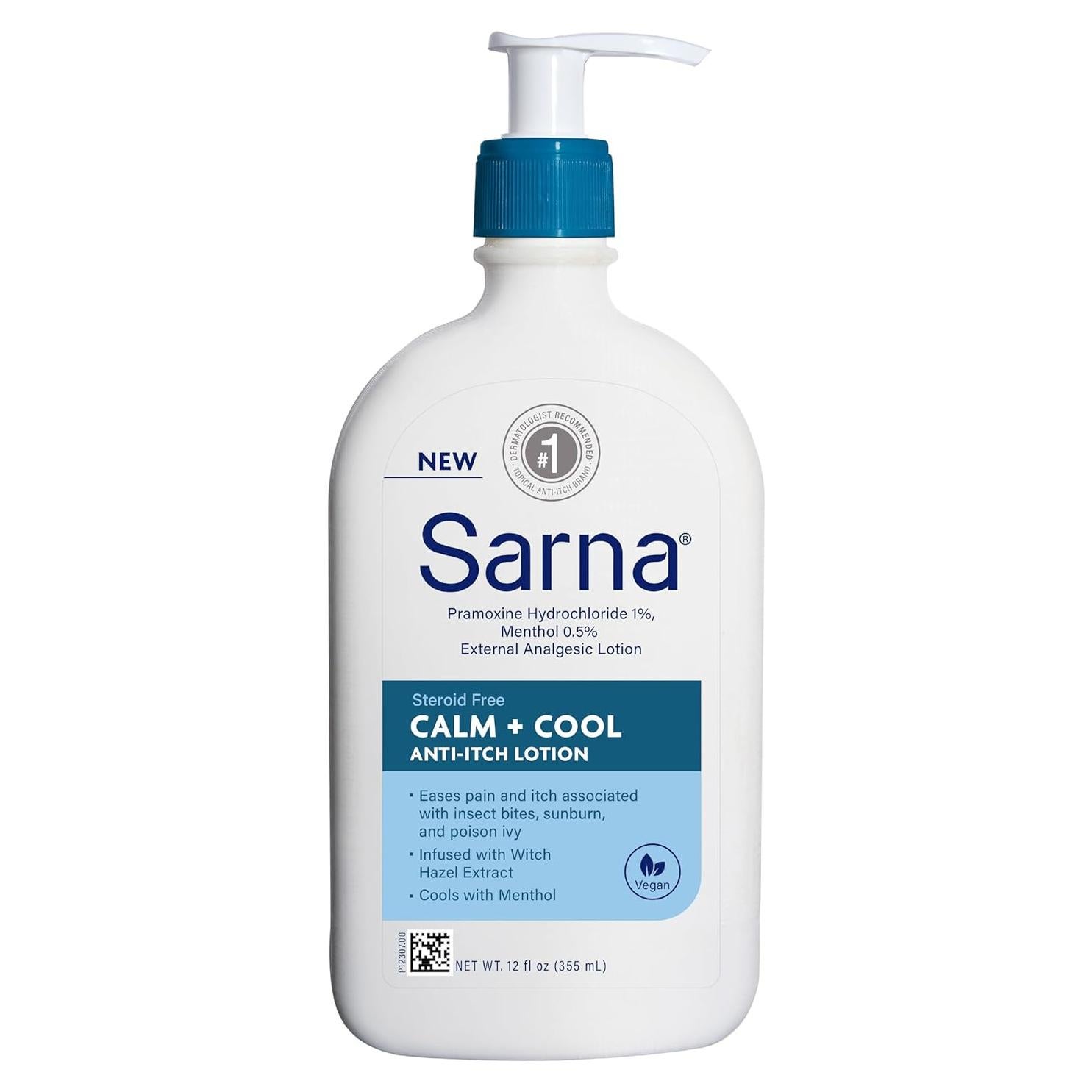 Loción Antipicazón Sarna Calm + Fresco 340 g - Sin Esteroides