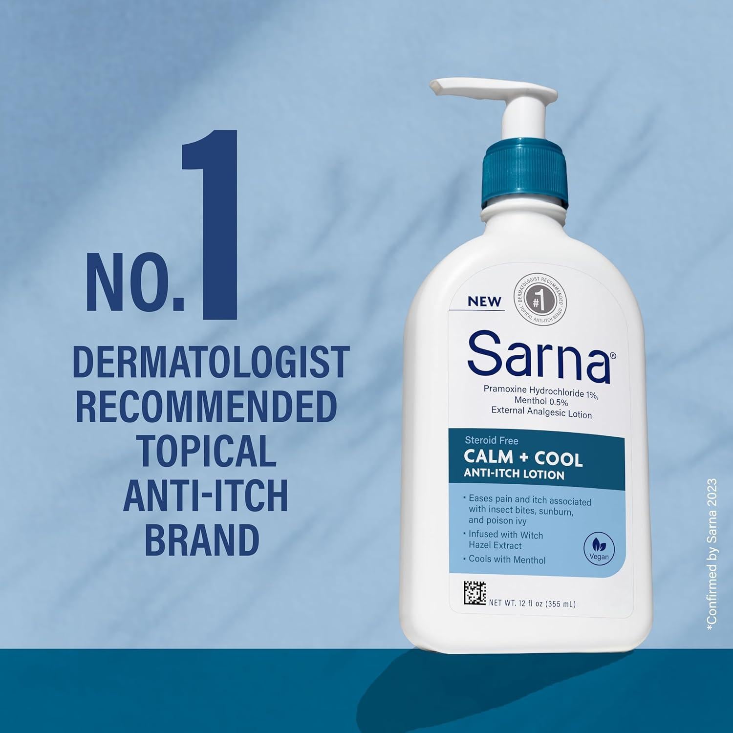 Loción Antipicazón Sarna Calm + Fresco 340 g - Sin Esteroides