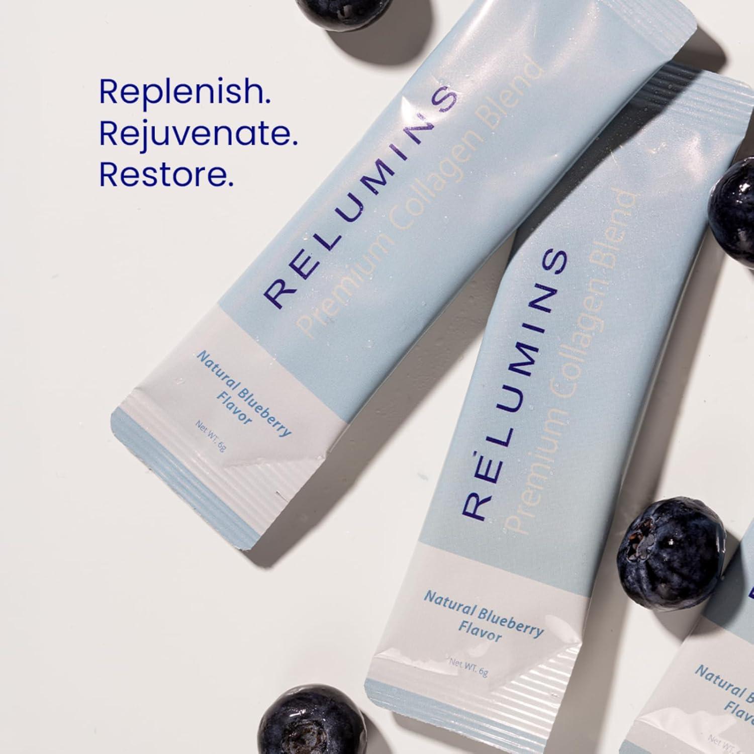 Paquete Colágeno Marino y Gluta-1000 Relumins - 10 Sobres + 60 Cápsulas