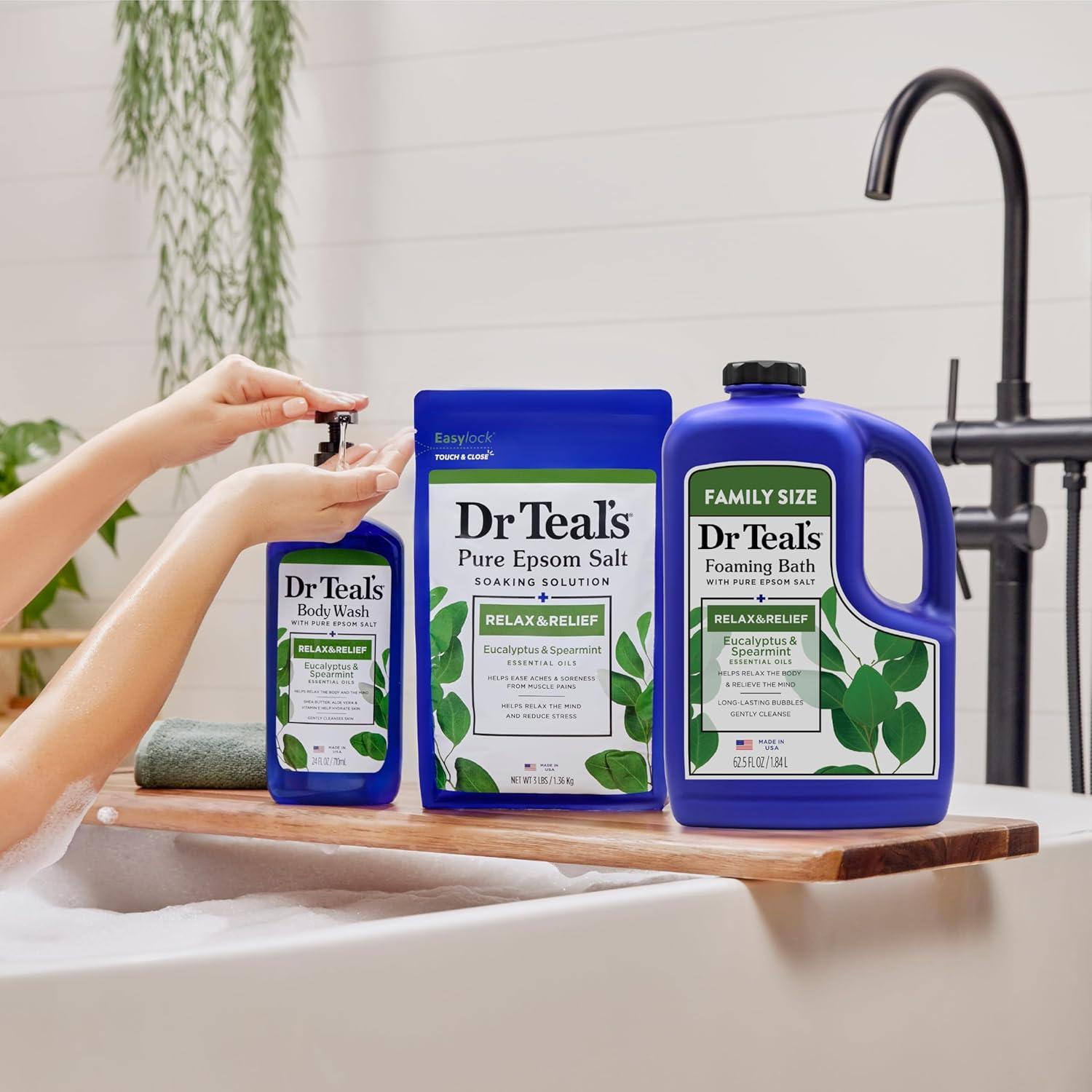 Baño Espumoso Dr Teal Eucalipto y Menta 1.85 L