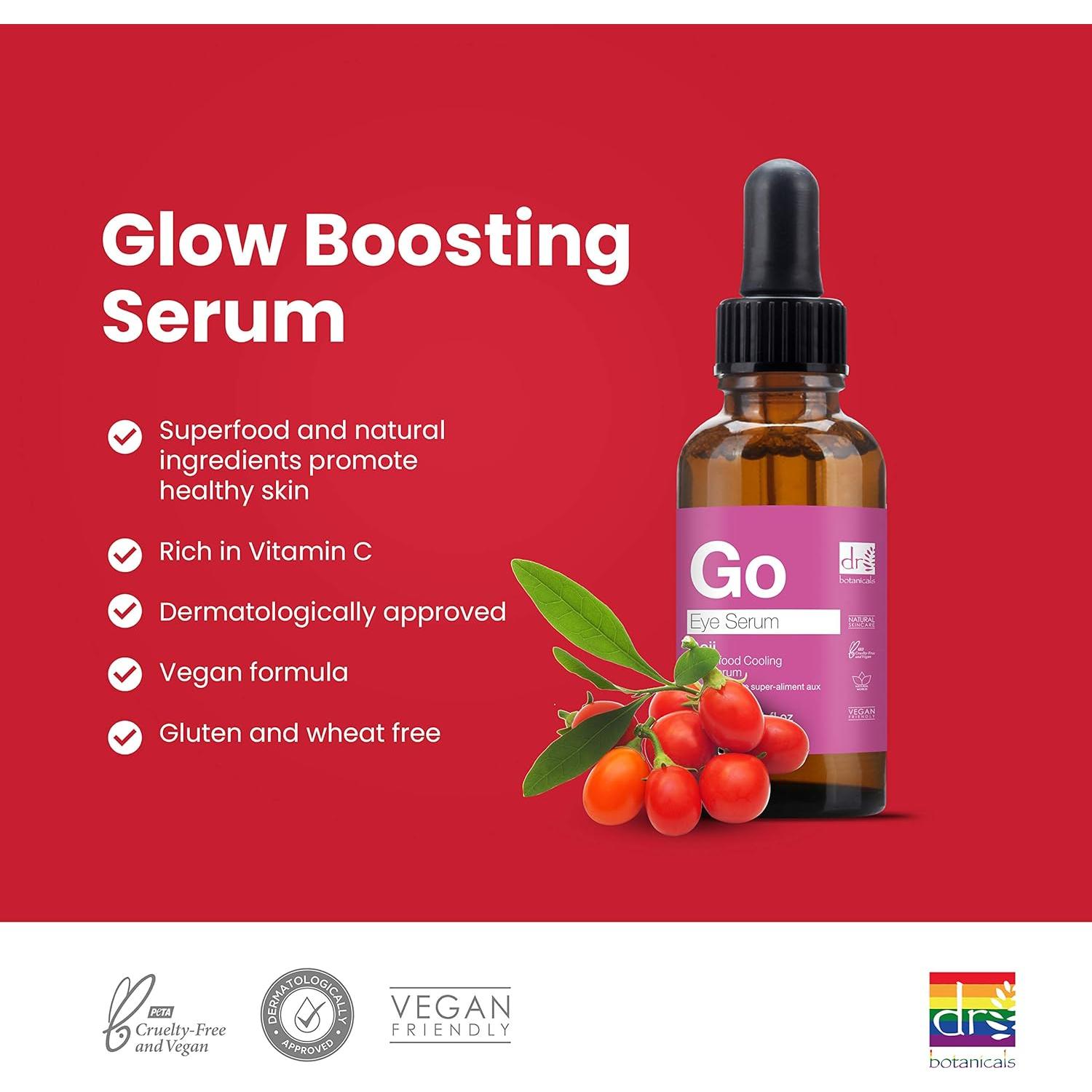 Suero Iluminador para Ojos Dr Botanicals Goji 30 ml