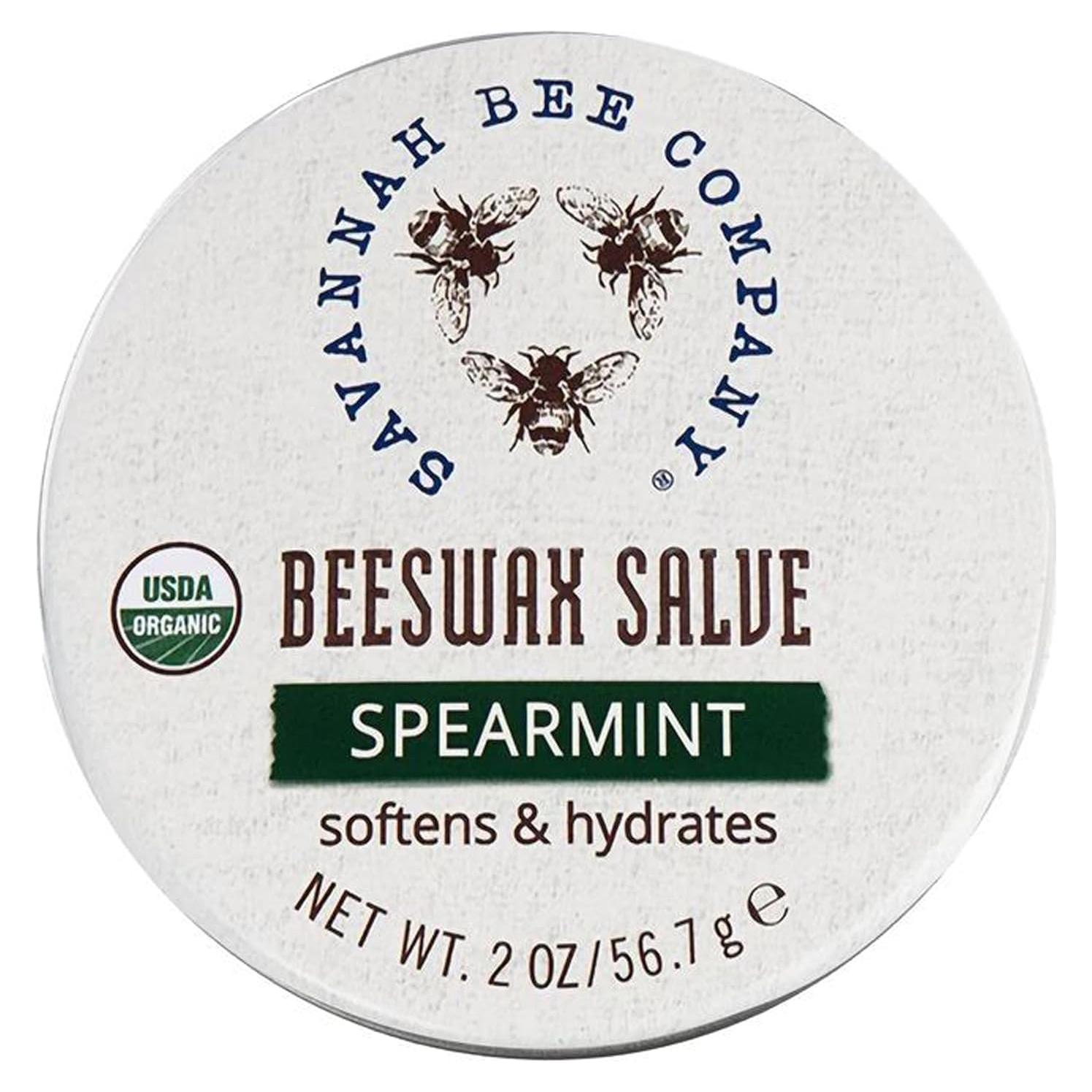 Salve Hidratante de Cera de Abeja Savannah Bee 56.7g Menta