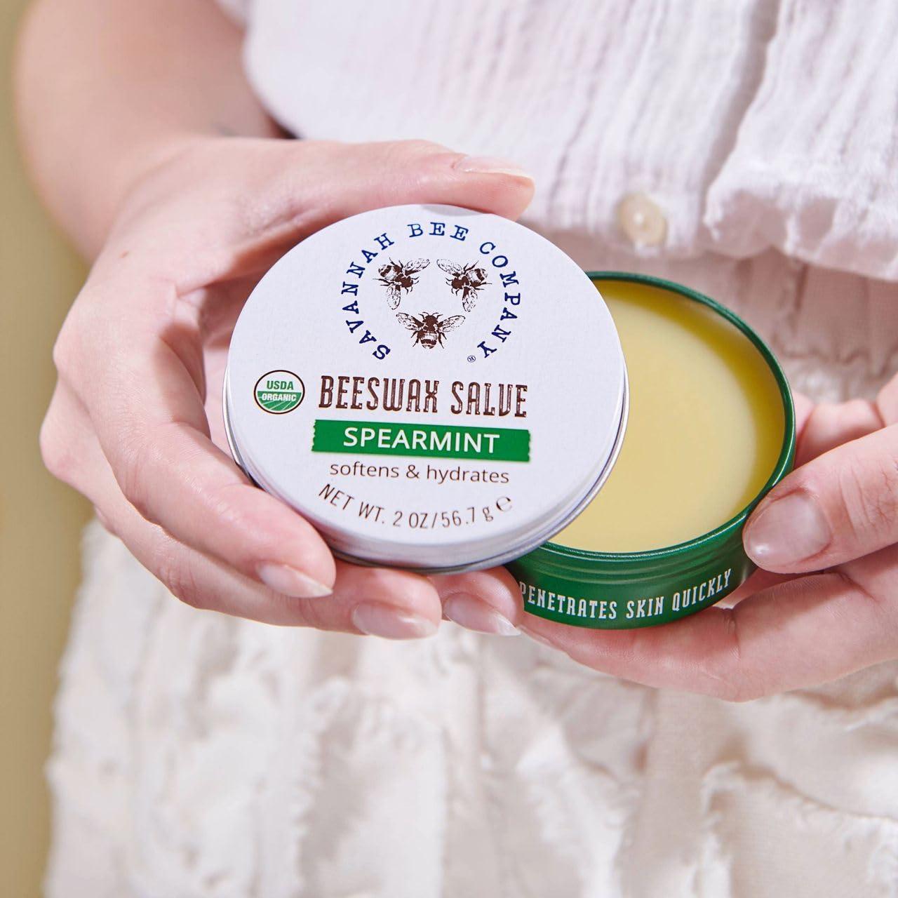 Salve Hidratante de Cera de Abeja Savannah Bee 56.7g Menta