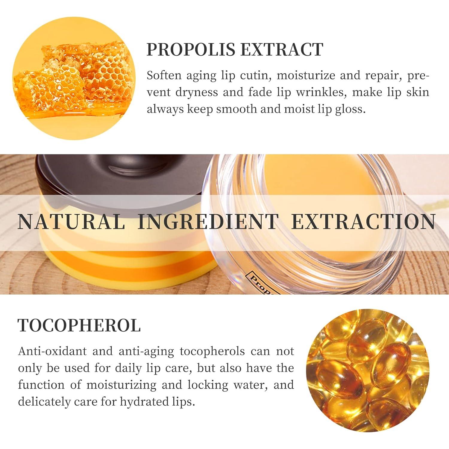 Mascarilla Labial Hidratante de Miel LSxia 2 PCS 5.5g