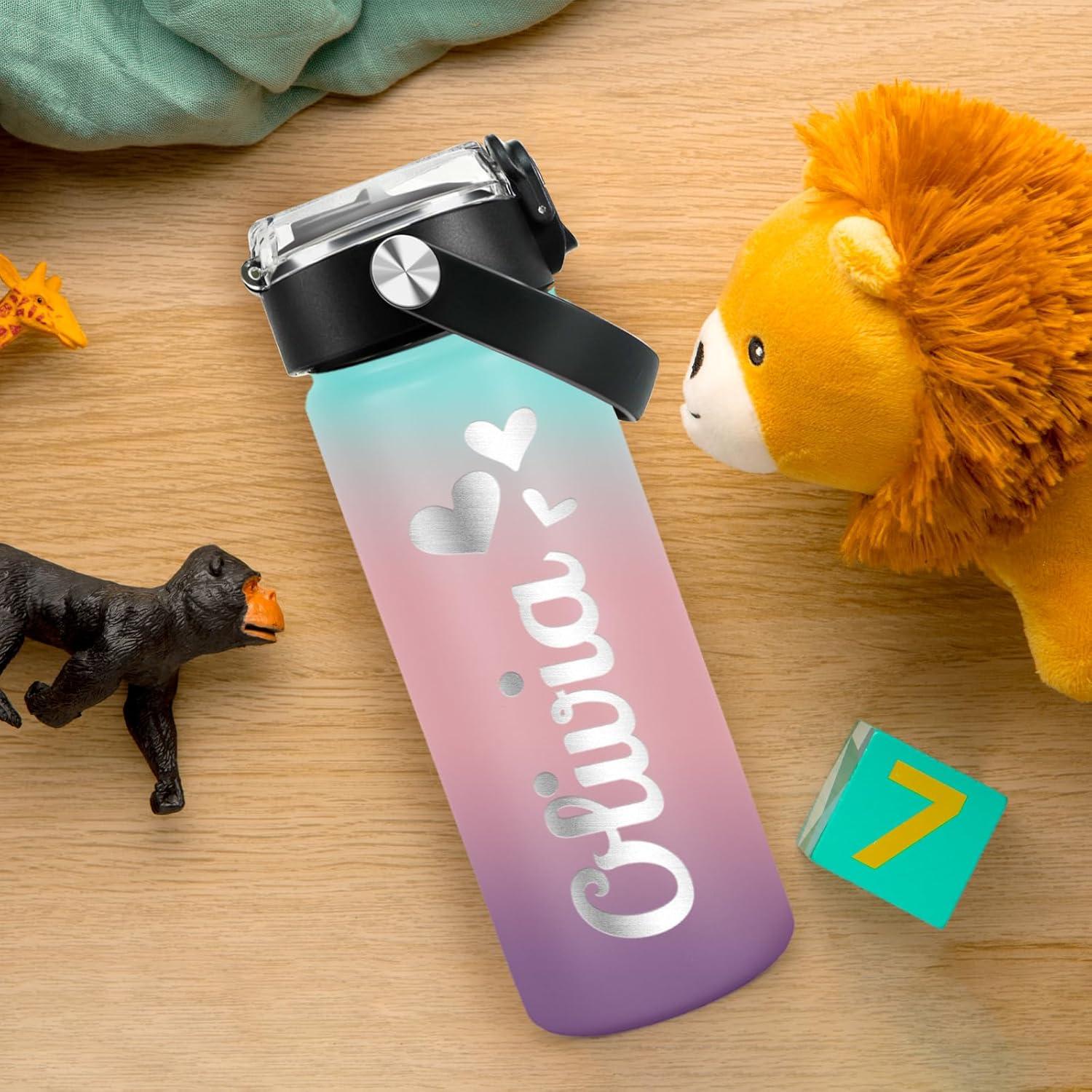 Botella de Agua Personalizada DOCRAGI 532 ml Doble Pared Aislada