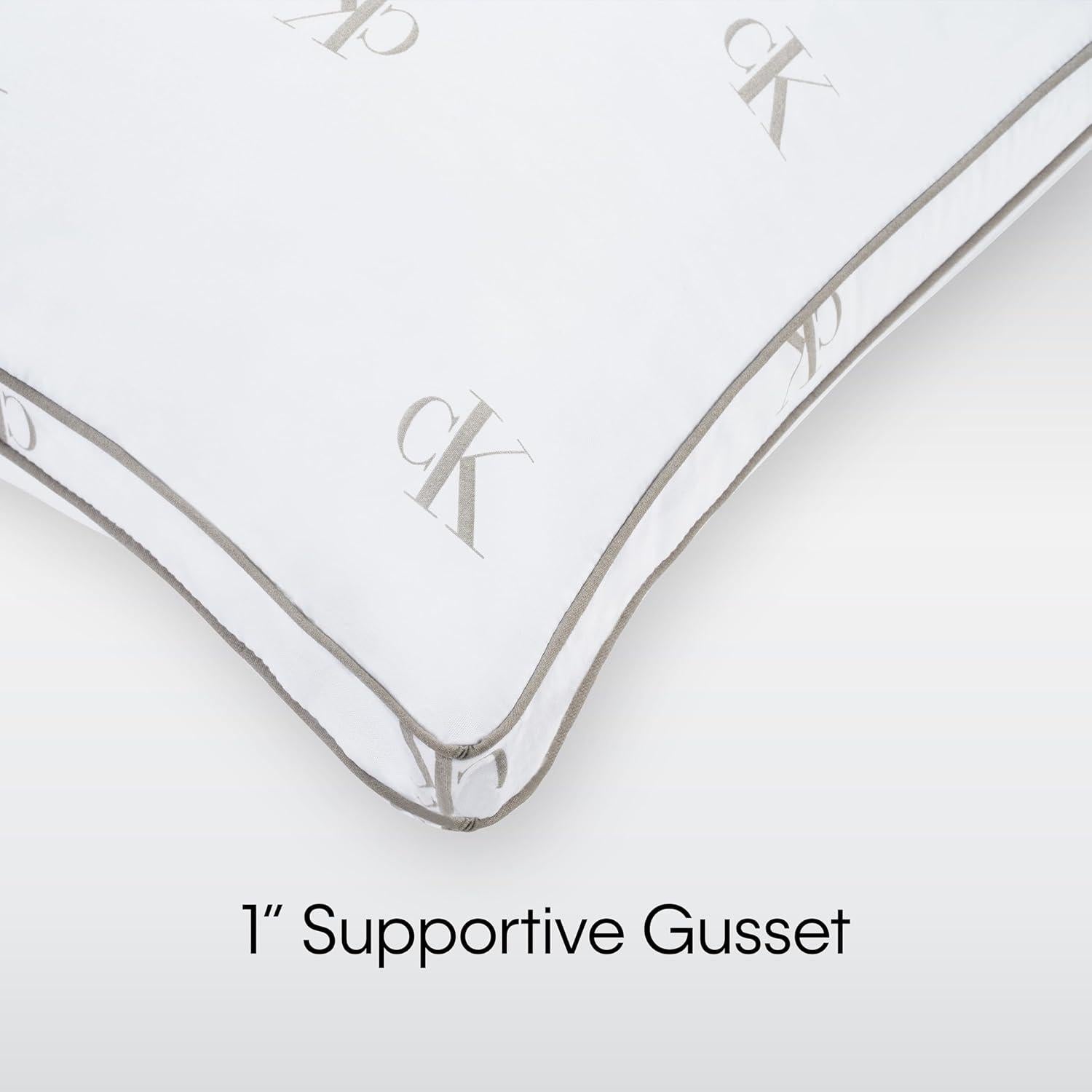 Almohadas Calvin Klein Logo 2 Piezas 50.8x71.1cm Algodón