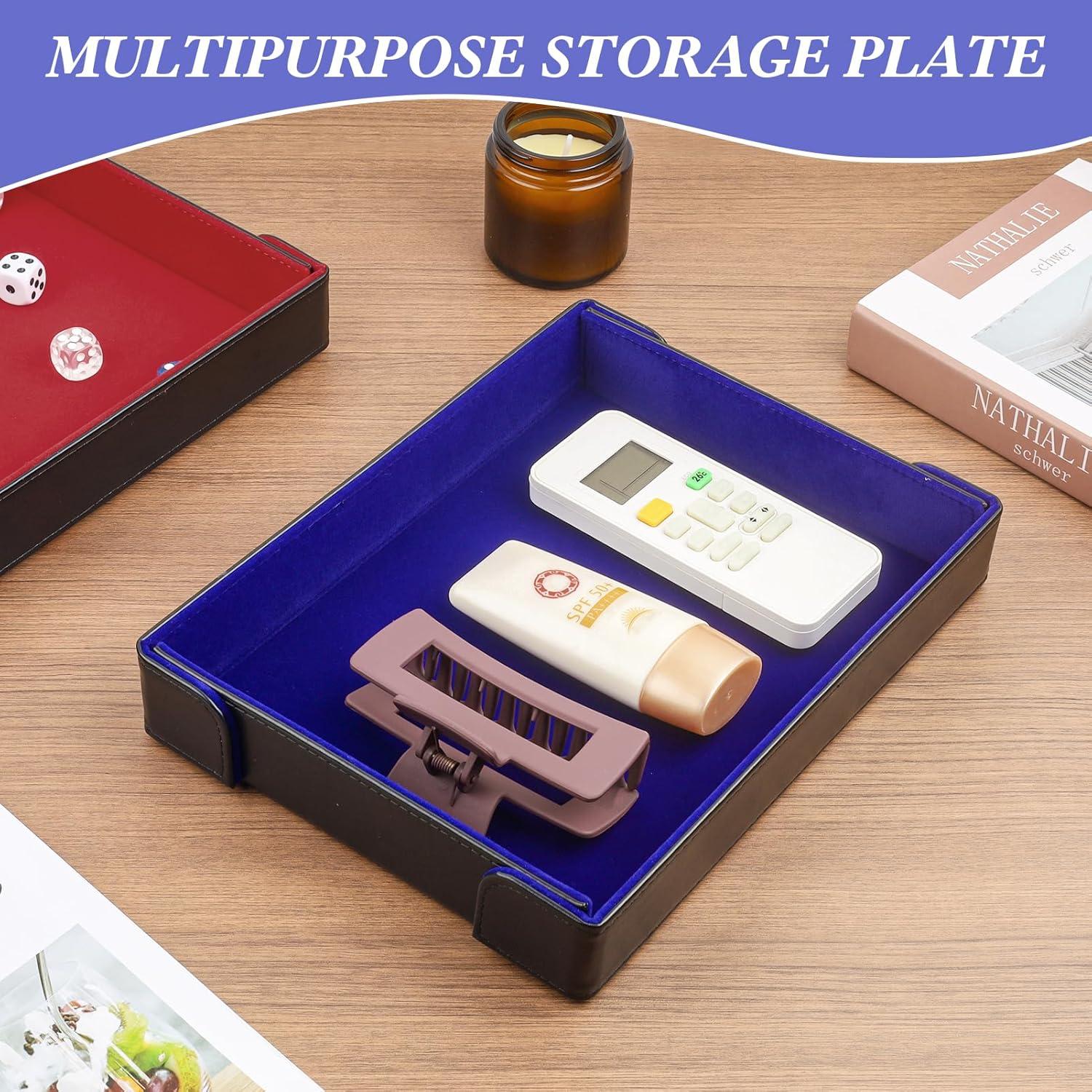 Bandeja de Dados Plegable Buweeo Azul Magnética 33x26.7cm