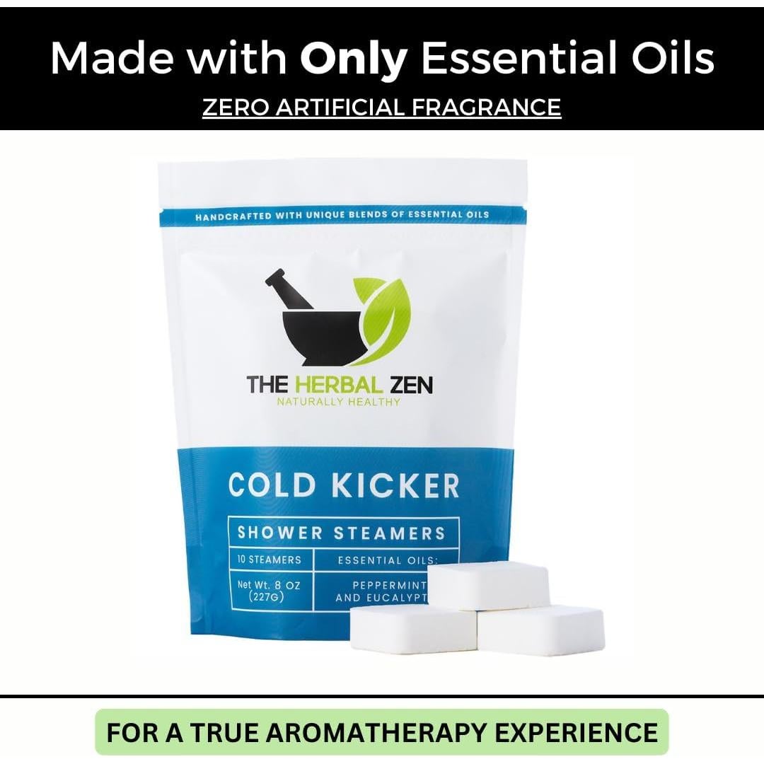 Aromatizantes de Ducha Cold Kicker Eucalipto 10 Unidades