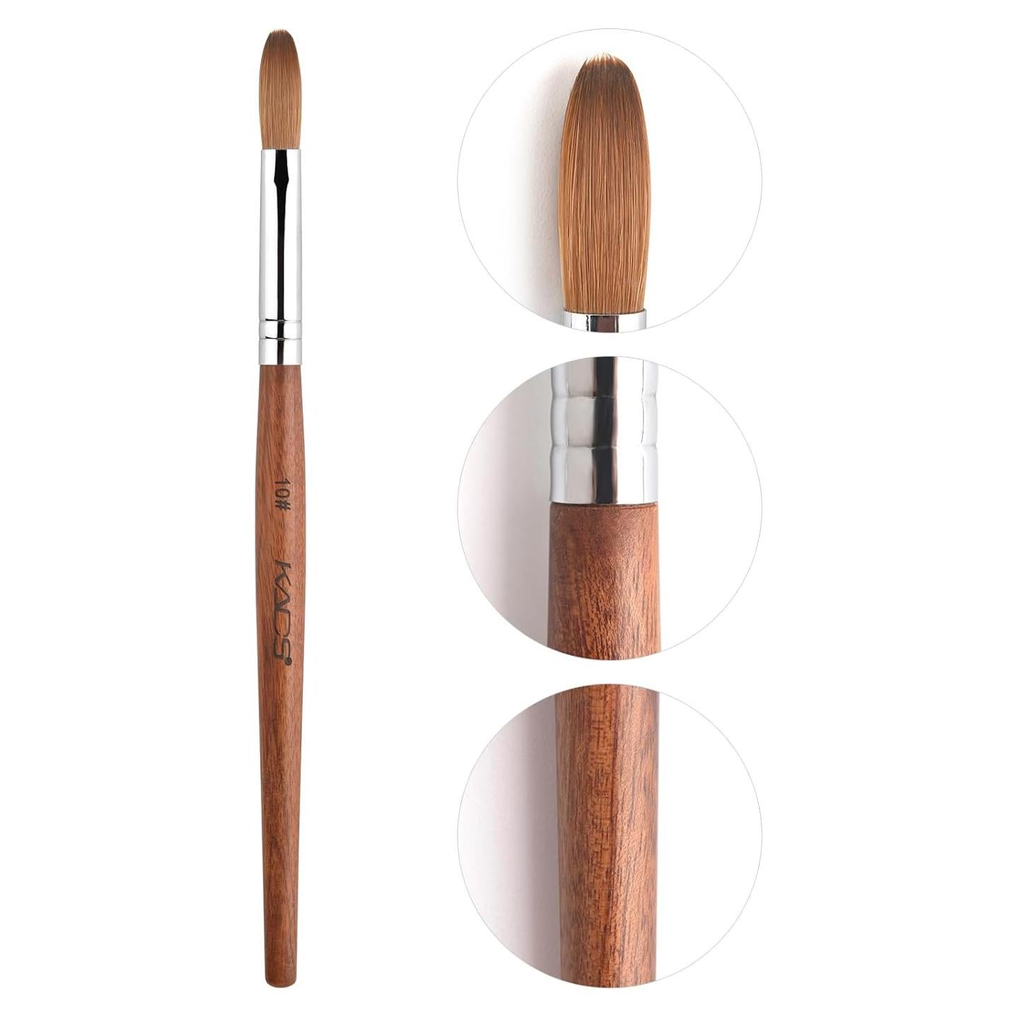 Pincel de Uñas Kolinsky Sable Profesional 10# - NAILART