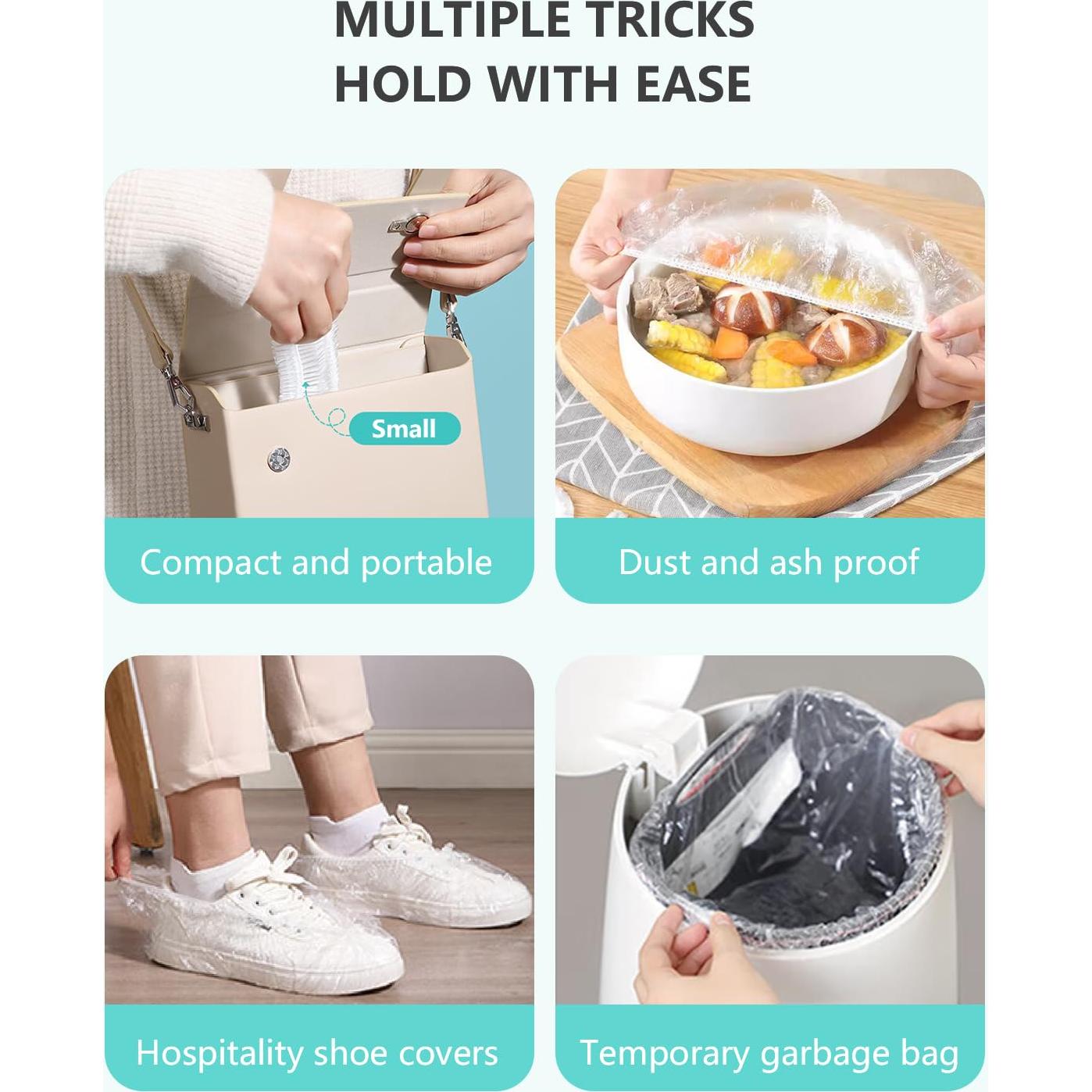 Gorras de Ducha Desechables Años Tranquilos 30PCS Grandes