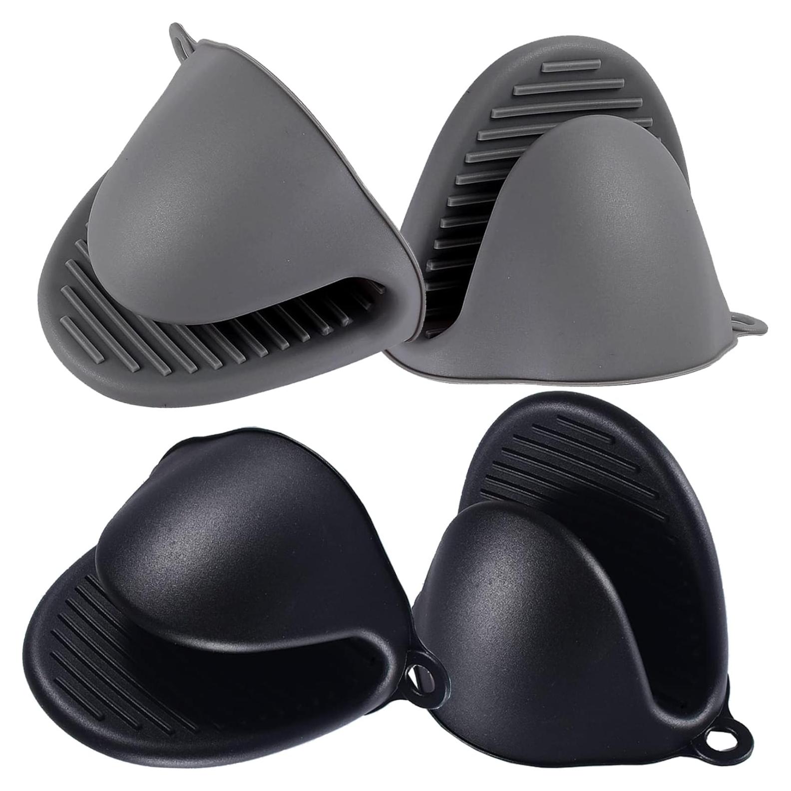 Guantes de Horno de Silicona Acronde Resistentes al Calor 2 Pares