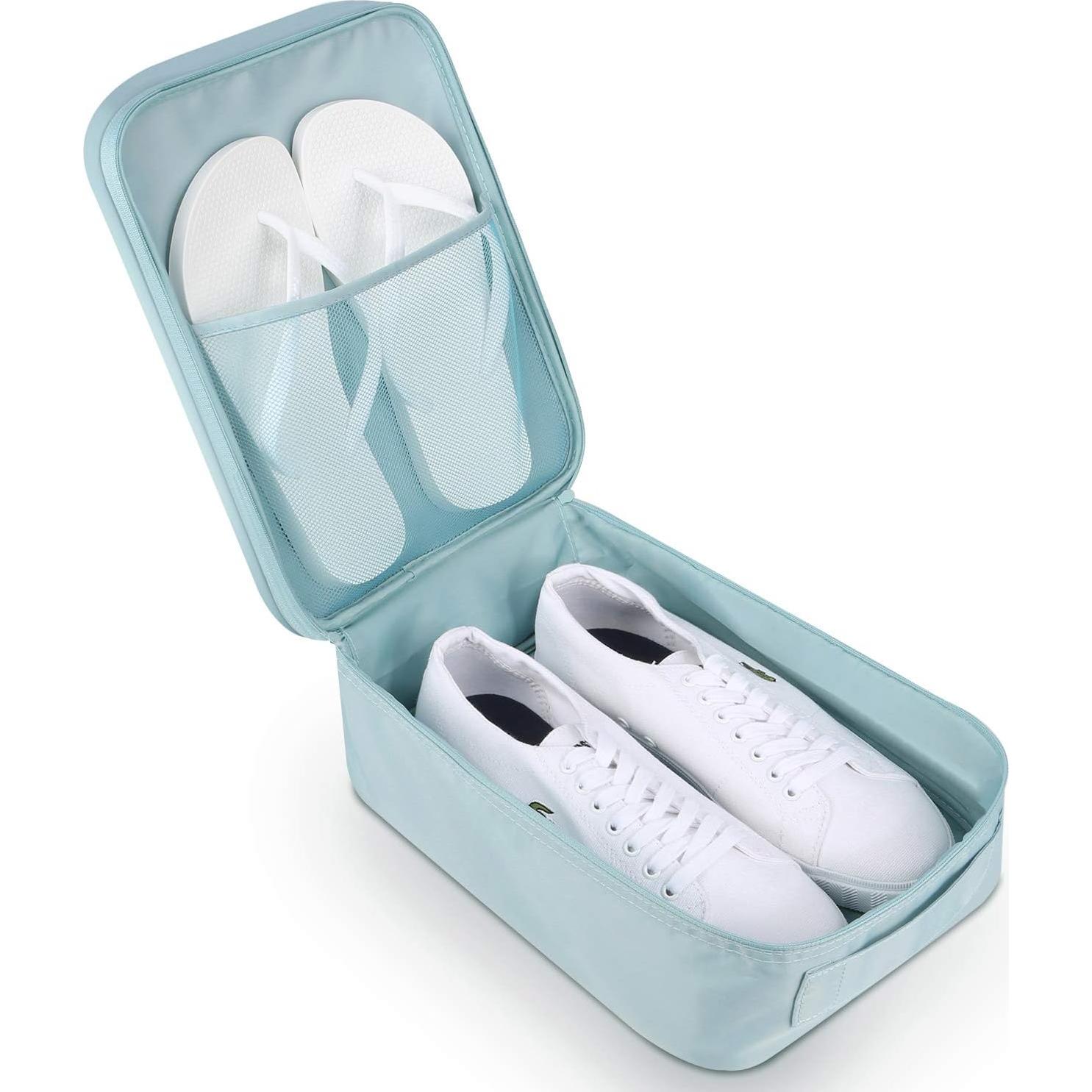 Bolsa para Zapatos Mossio Beige - Organizador de Viaje 3 Pares