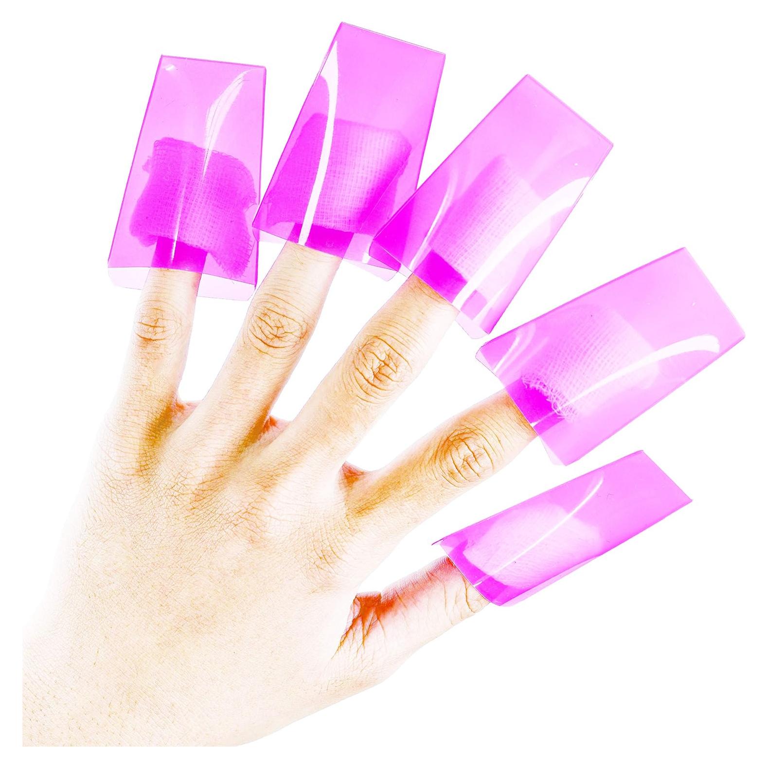 20 Piezas Clips Quitacutículas AMT Rosa para Esmalte de Uñas