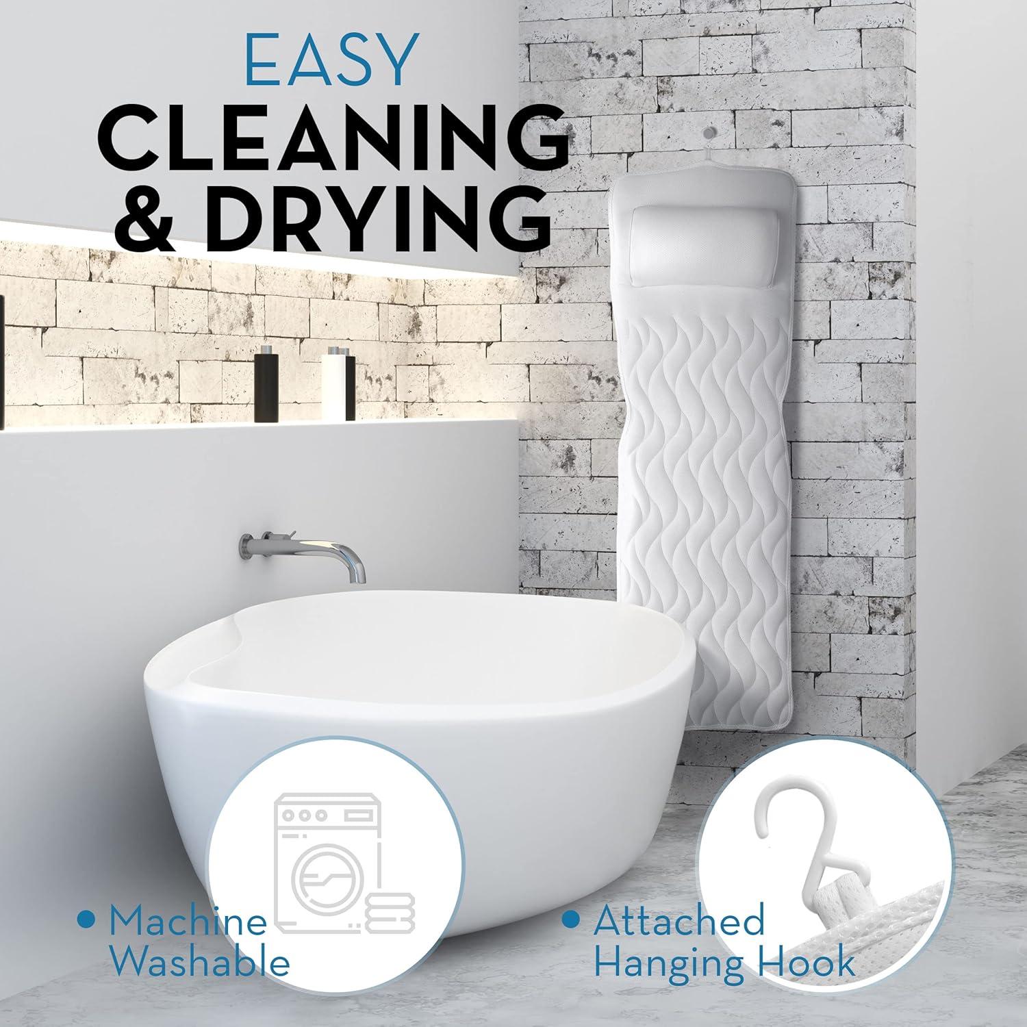 Almohada de Baño Cuerpo Completo CONCEPTOS BÁSICOS 30x10x45 cm