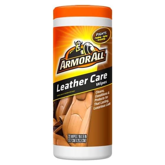 Toallitas Limpiadoras para Cuero Armor All - Paquete de 6