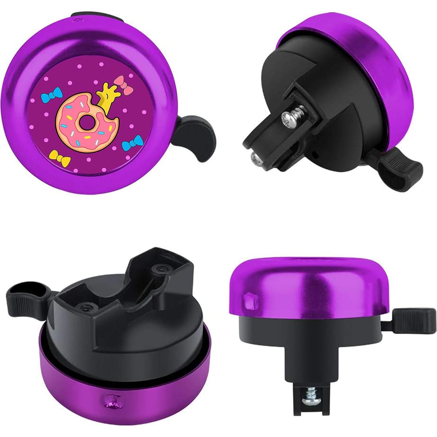 Campana de Bicicleta KANGHAR Donut Ajustable Sonido Claro