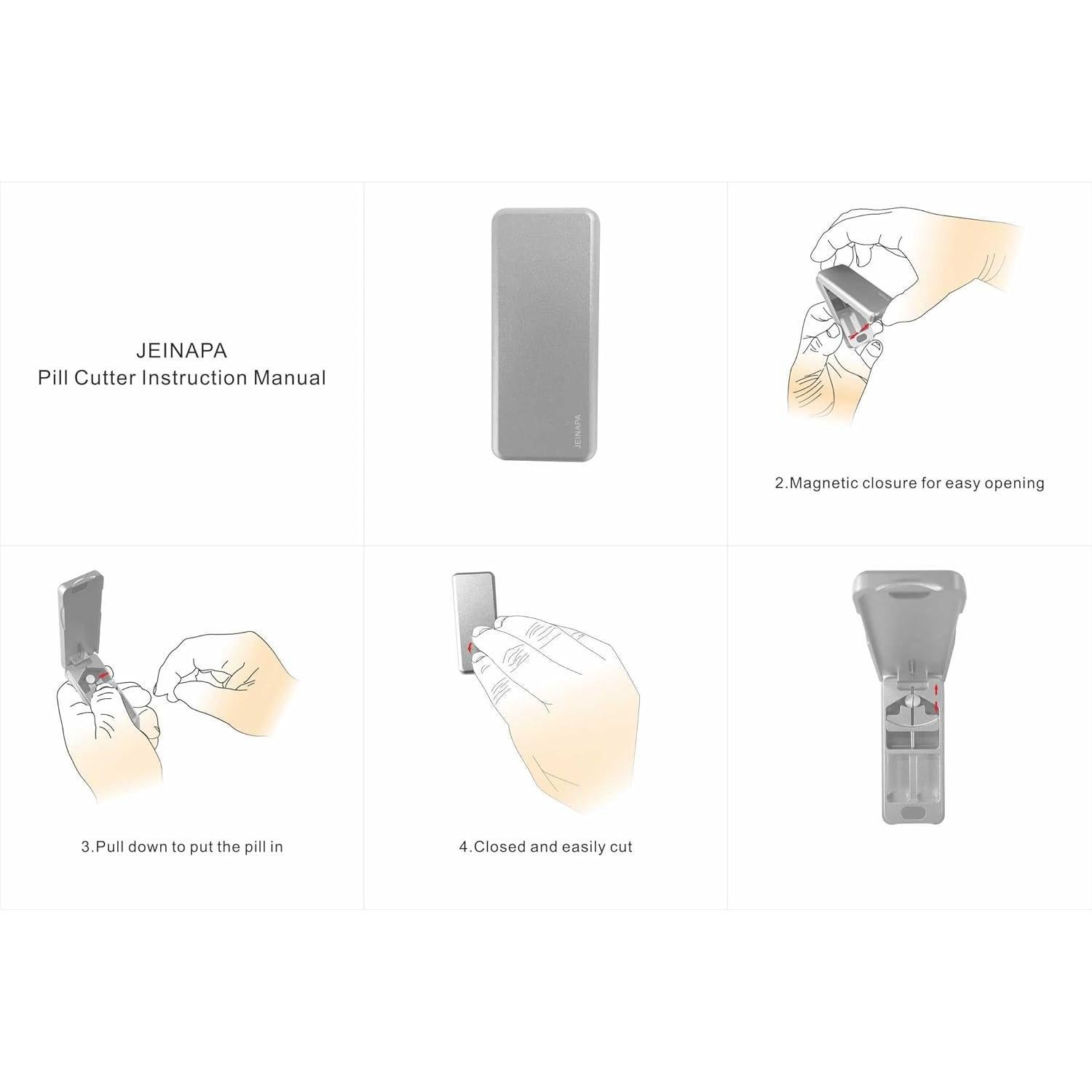 Cortador de Pastillas JEINAPA con Dispositivo Automático - Aluminio y Acero Inoxidable