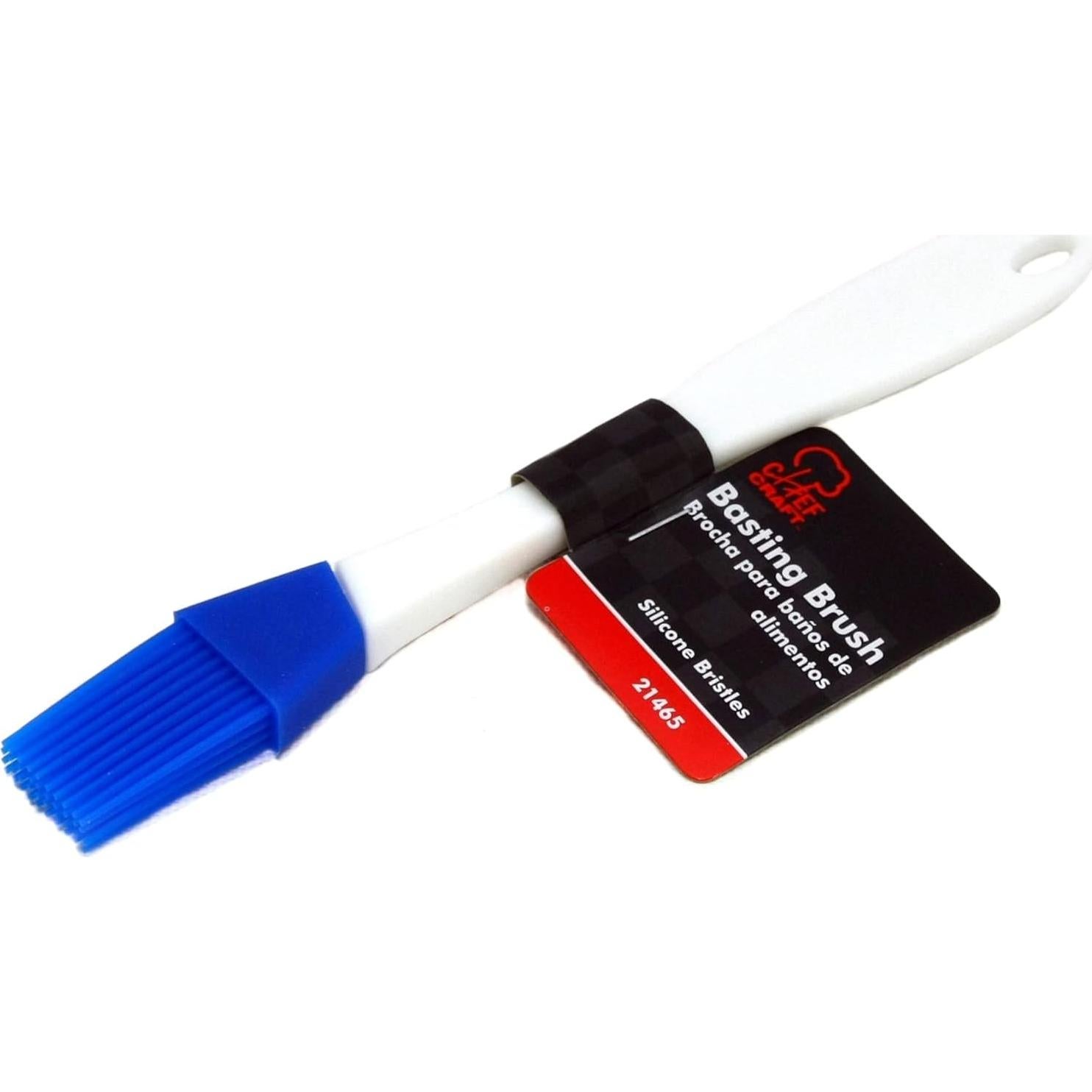 Brocha de Silicona Chef Craft 21.6 cm Azul/Blanco