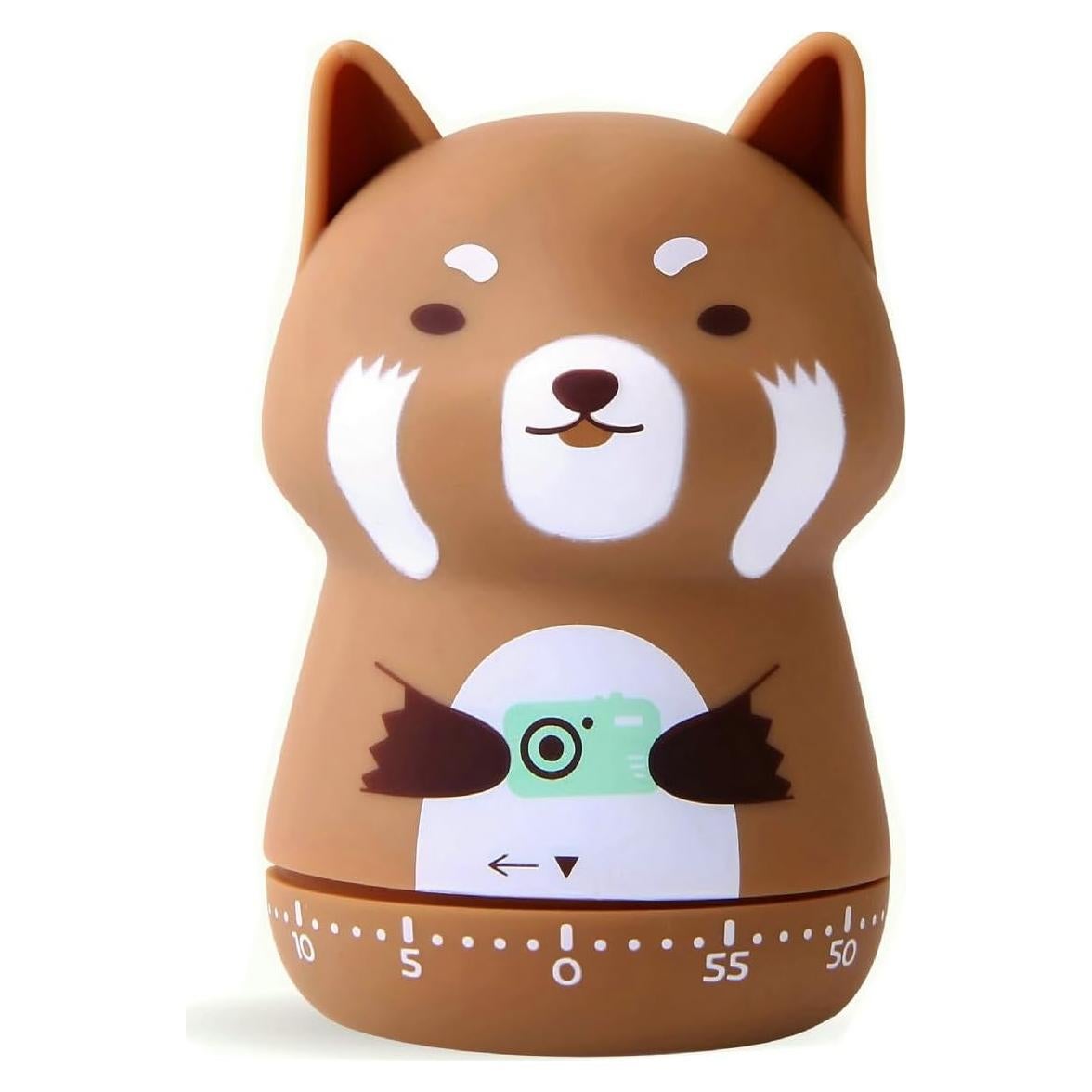 Temporizador de Cocina Mecánico NUOSWEK Panda Marrón 60 Min